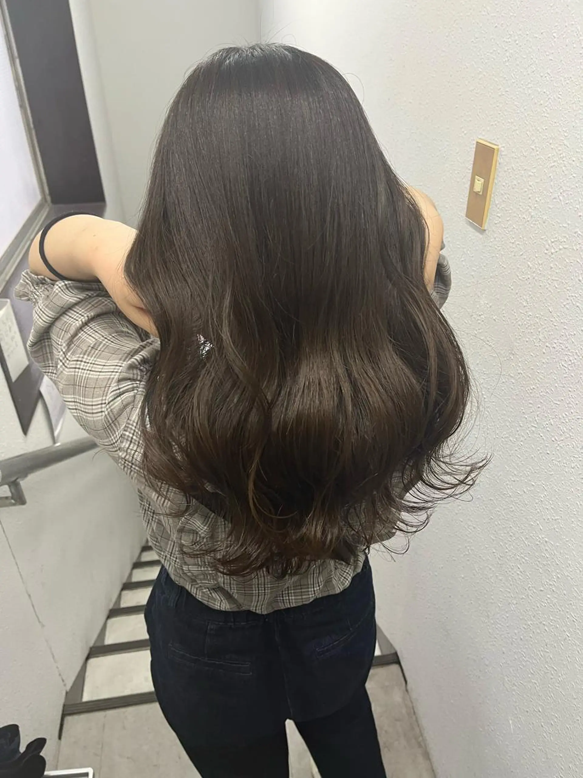 ロング カット ヘアカラー トリートメント 💗レイヤーショート ボブ艶髪/竜也💗のヘアスタイル