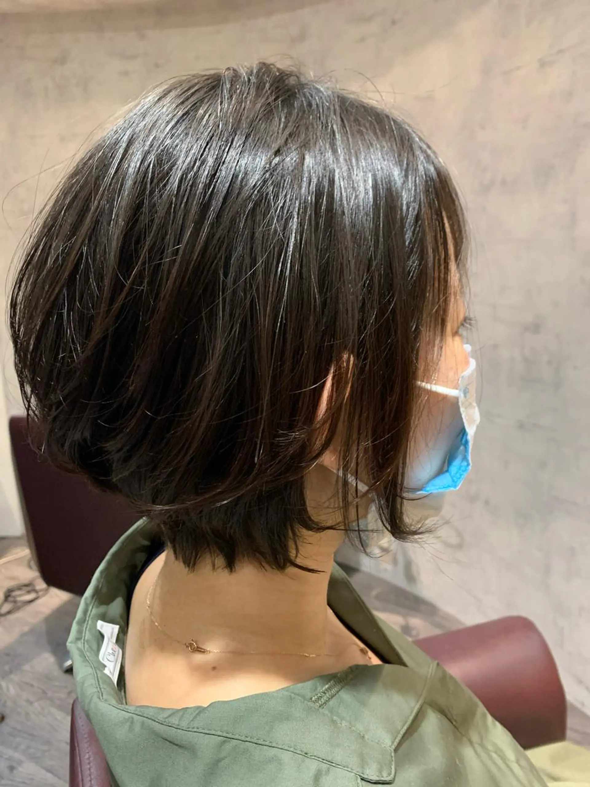 ショート カラー バレイヤージュ KAZUMAのヘアスタイル