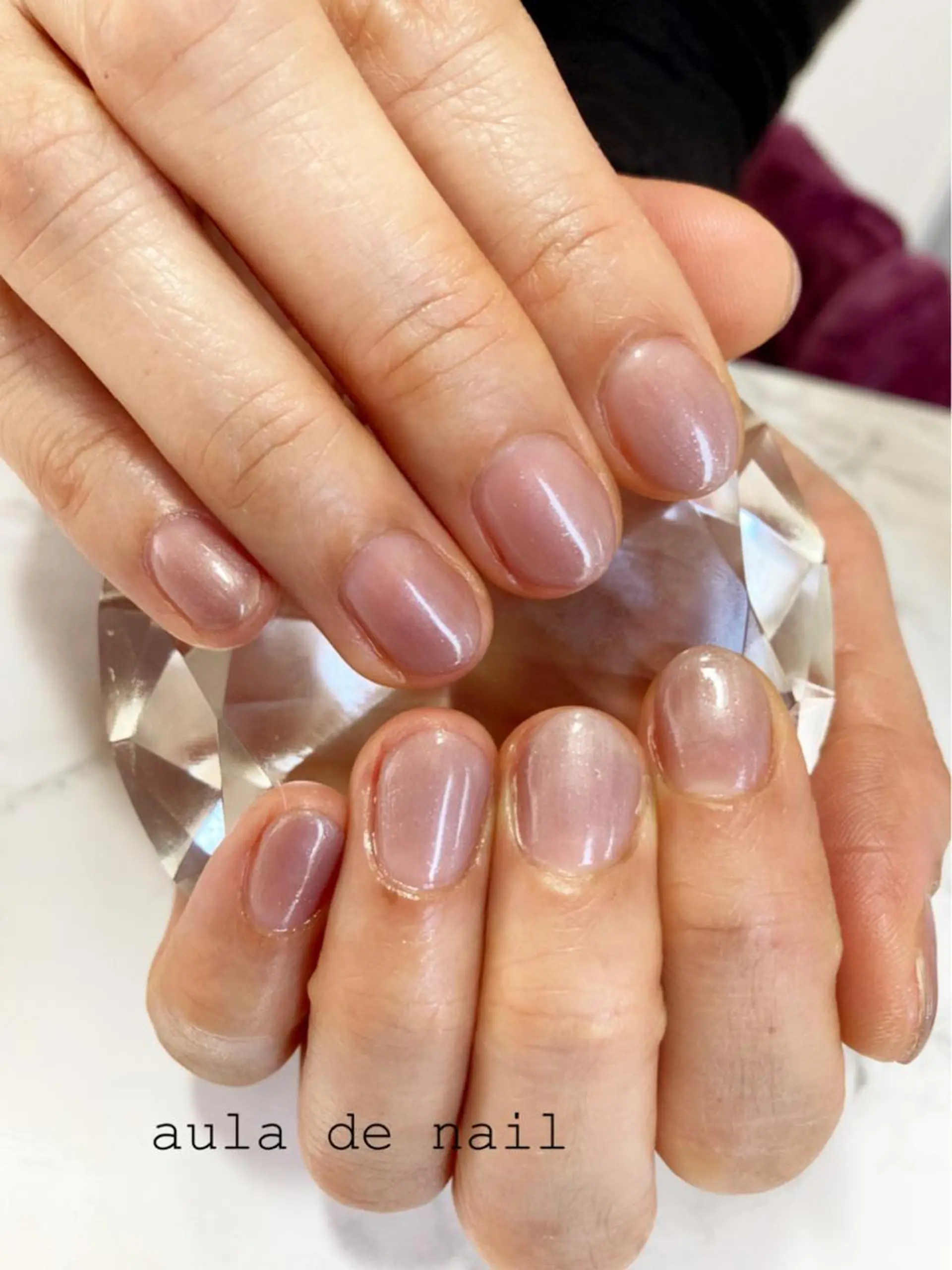 ネイル グラデーション ハンドネイル auladenail アウラデネイルのネイルデザイン
