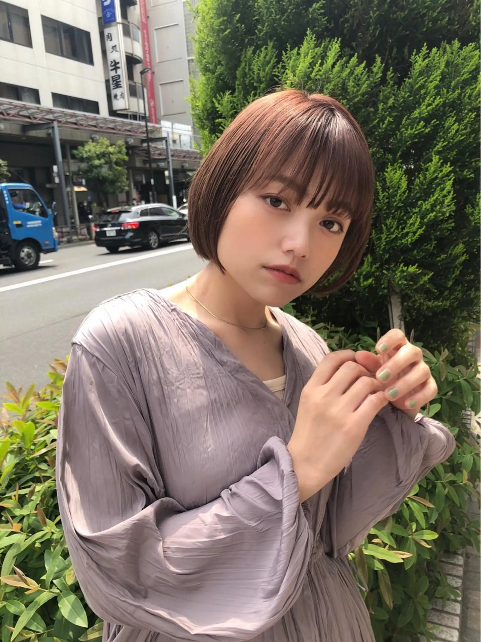 ショート カラー 🌟イメチェン美容師 🌟清水 大輝のヘアスタイル