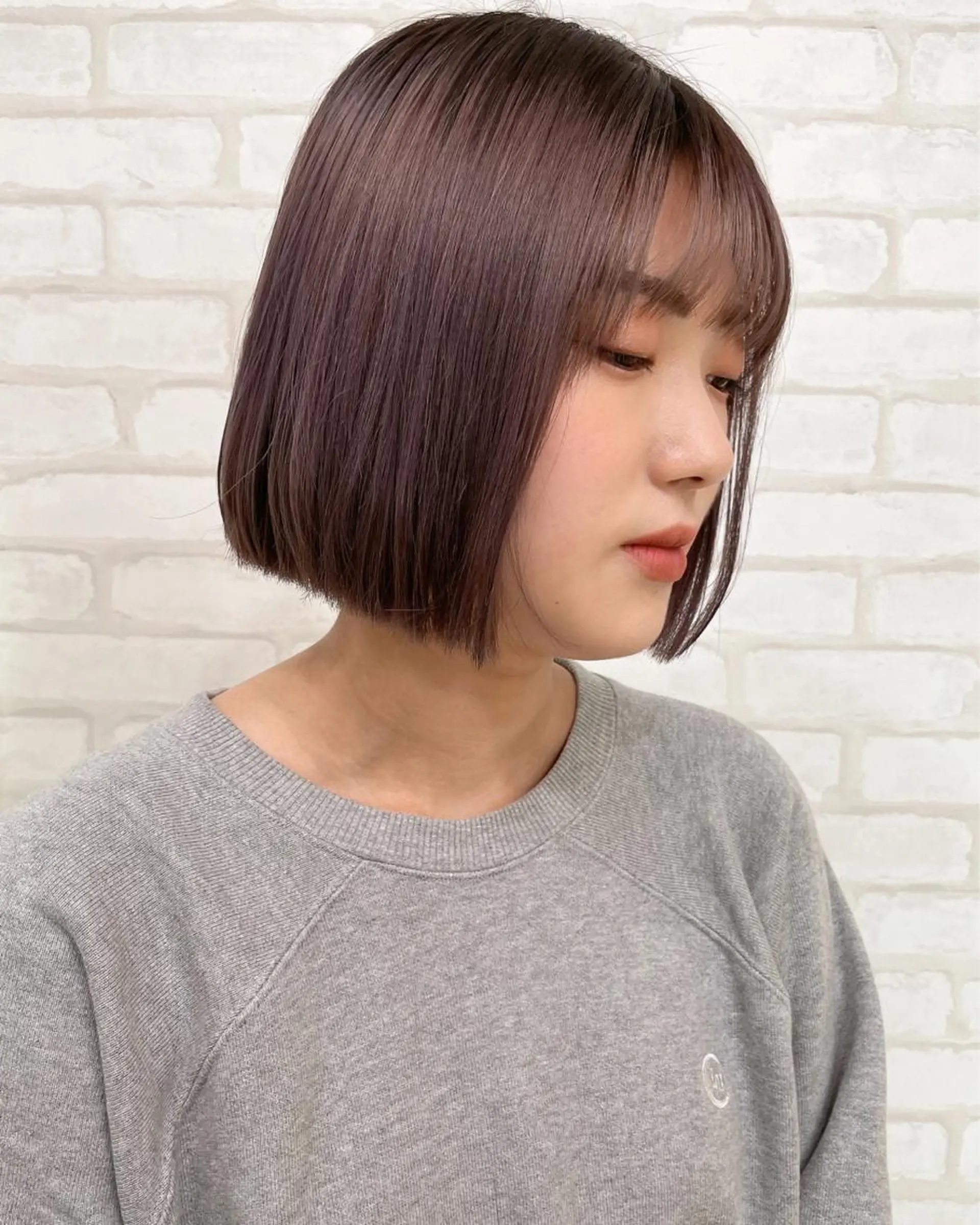 ショート カラー カット ヘアカラー トリートメント abilita AZUSAのヘアスタイル