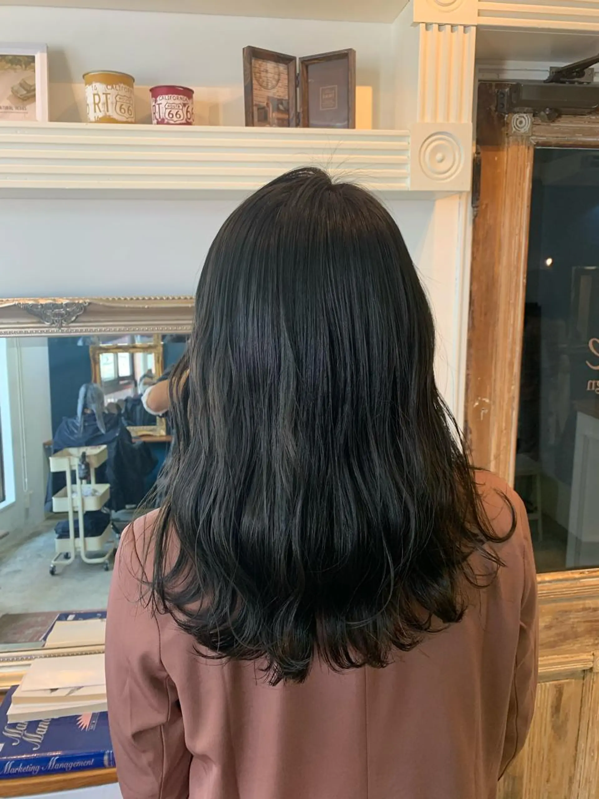 セミロング 大宮/山口 竣也のヘアスタイル