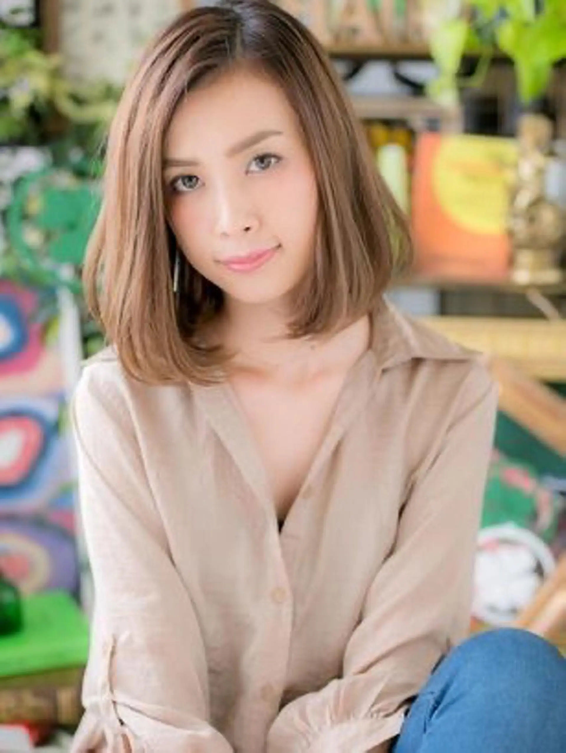 ミディアム カット 縮毛矯正 トリートメント stastny所属・⚜️stastny DAIKI⚜️のヘアスタイル