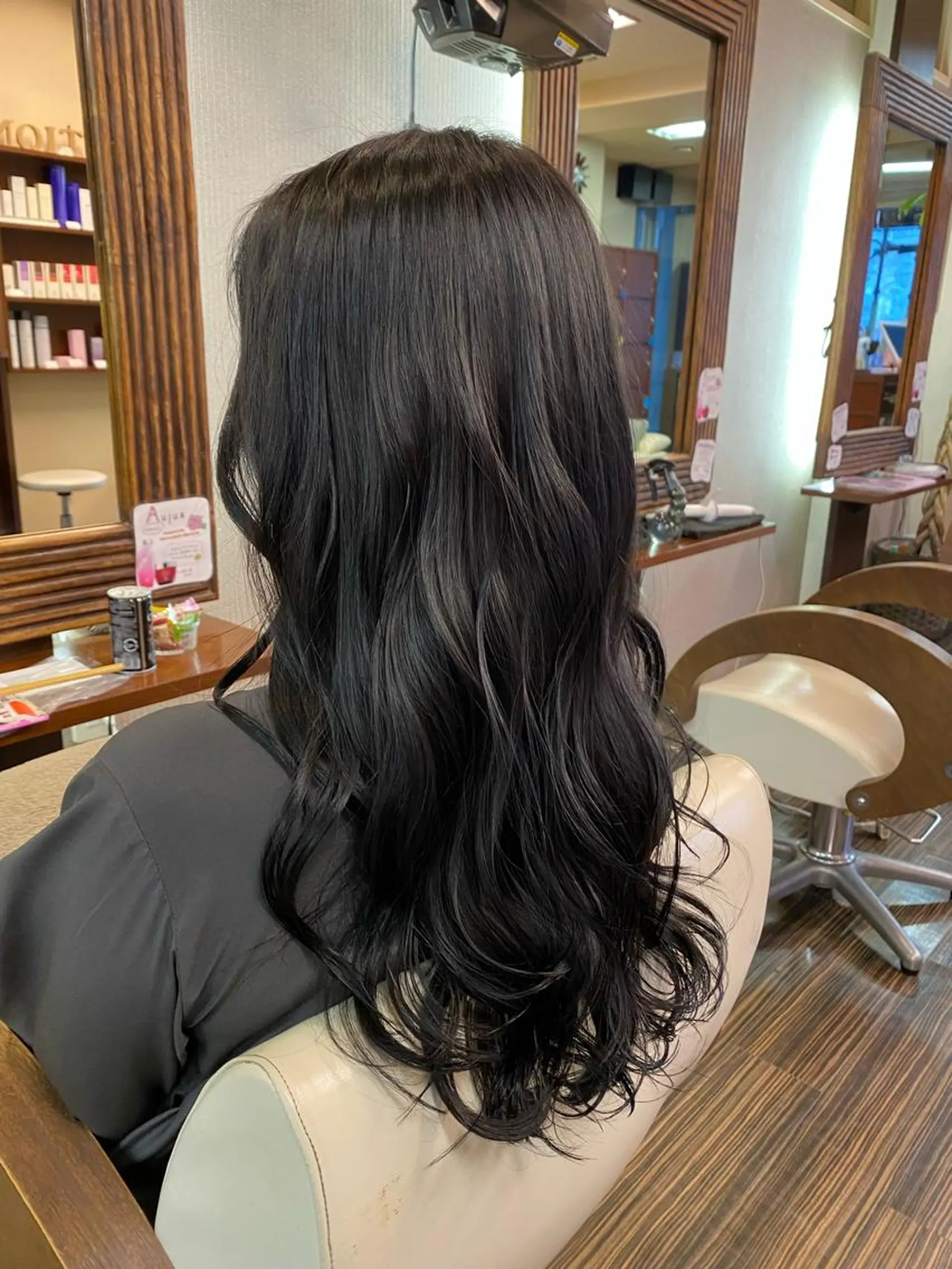 ロング カラー ヘアアレンジ カット ヘアカラー トリートメント 加藤 瑠美のヘアスタイル