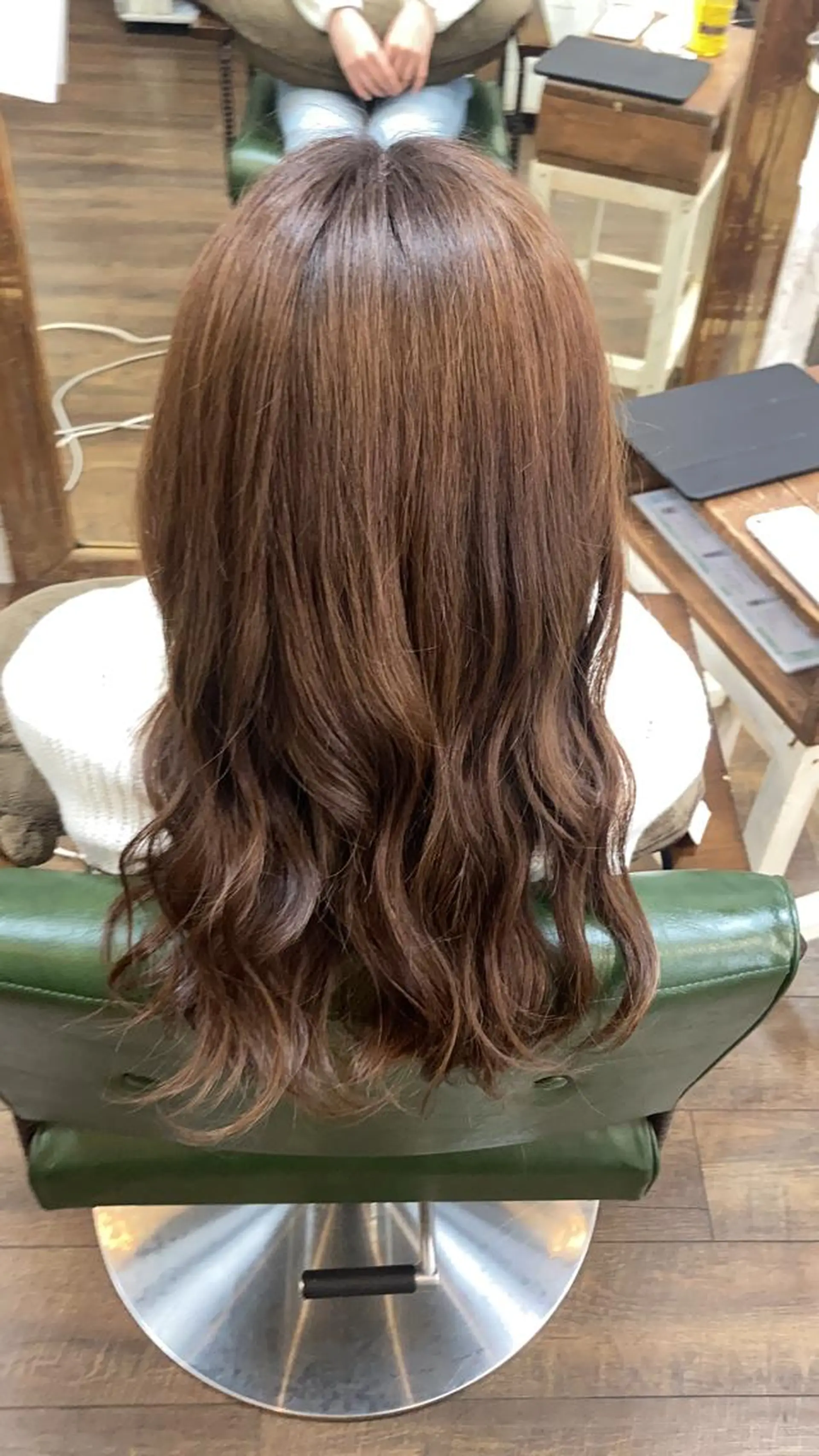 ロング カラー 木 村のヘアスタイル