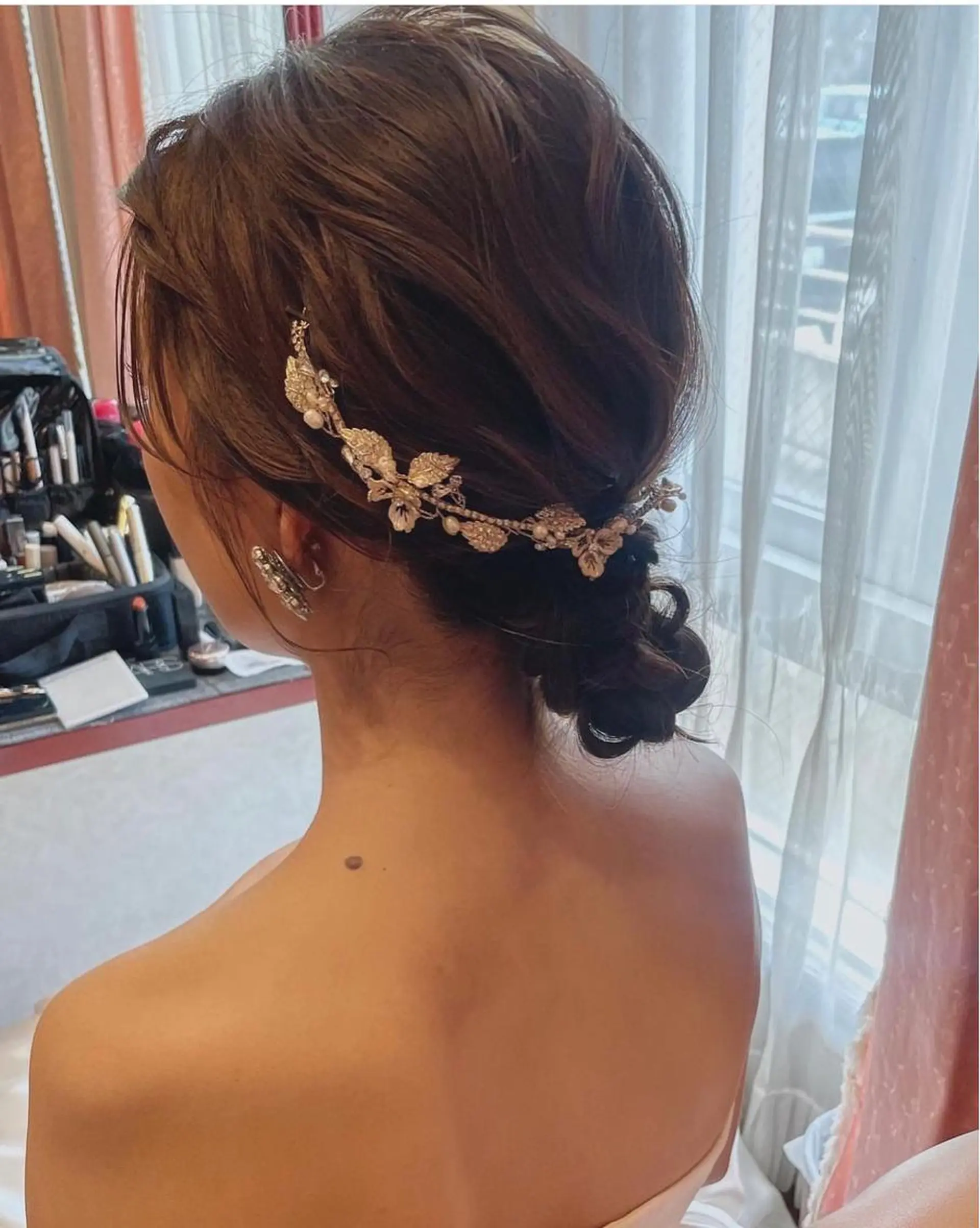 ヘアアレンジ ヘアセット 一瀬 友美の眉毛・アイブロウイメージ