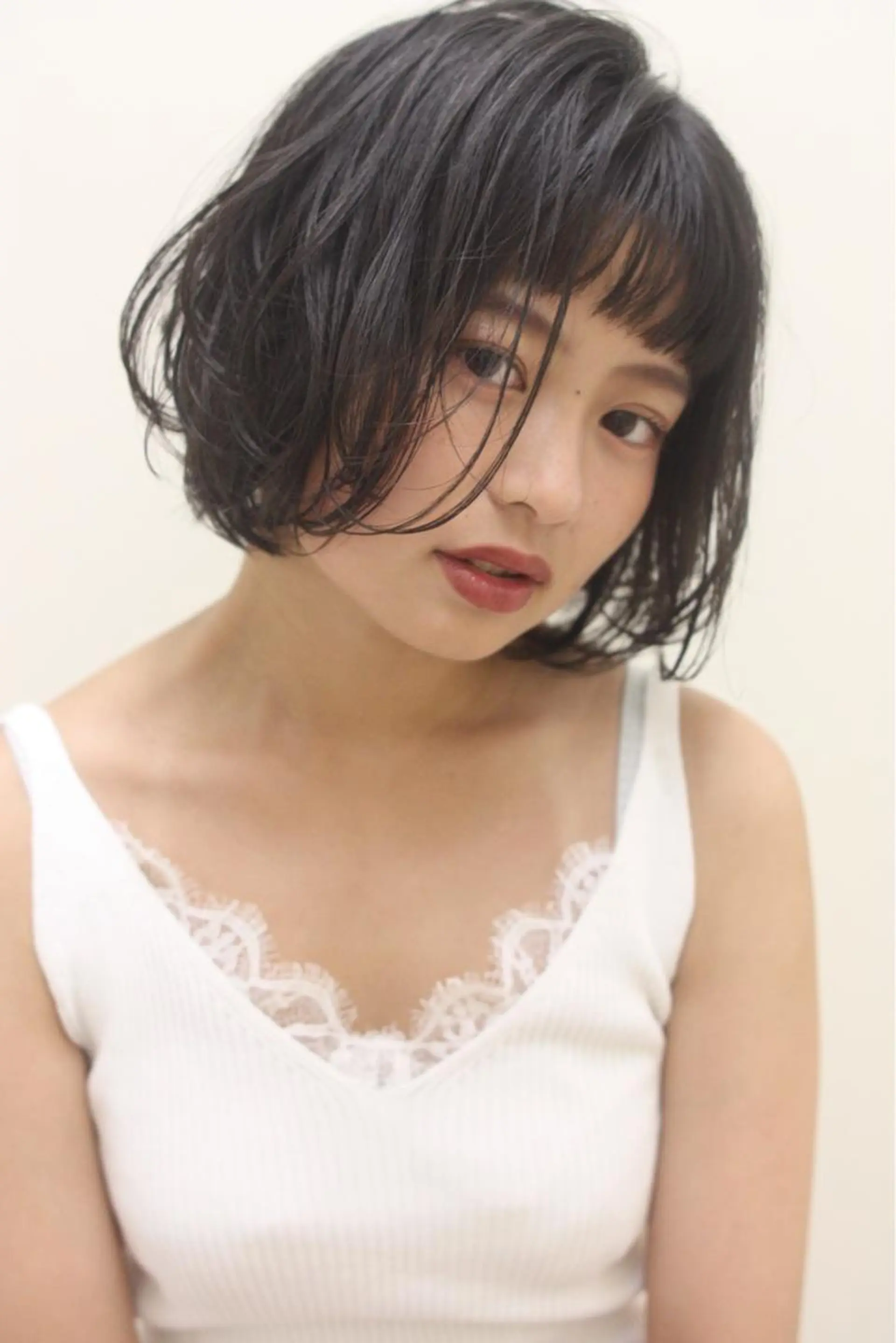 ミディアム カット 🎈馬場佑馬/ スパイラルパーマ🎈のヘアスタイル