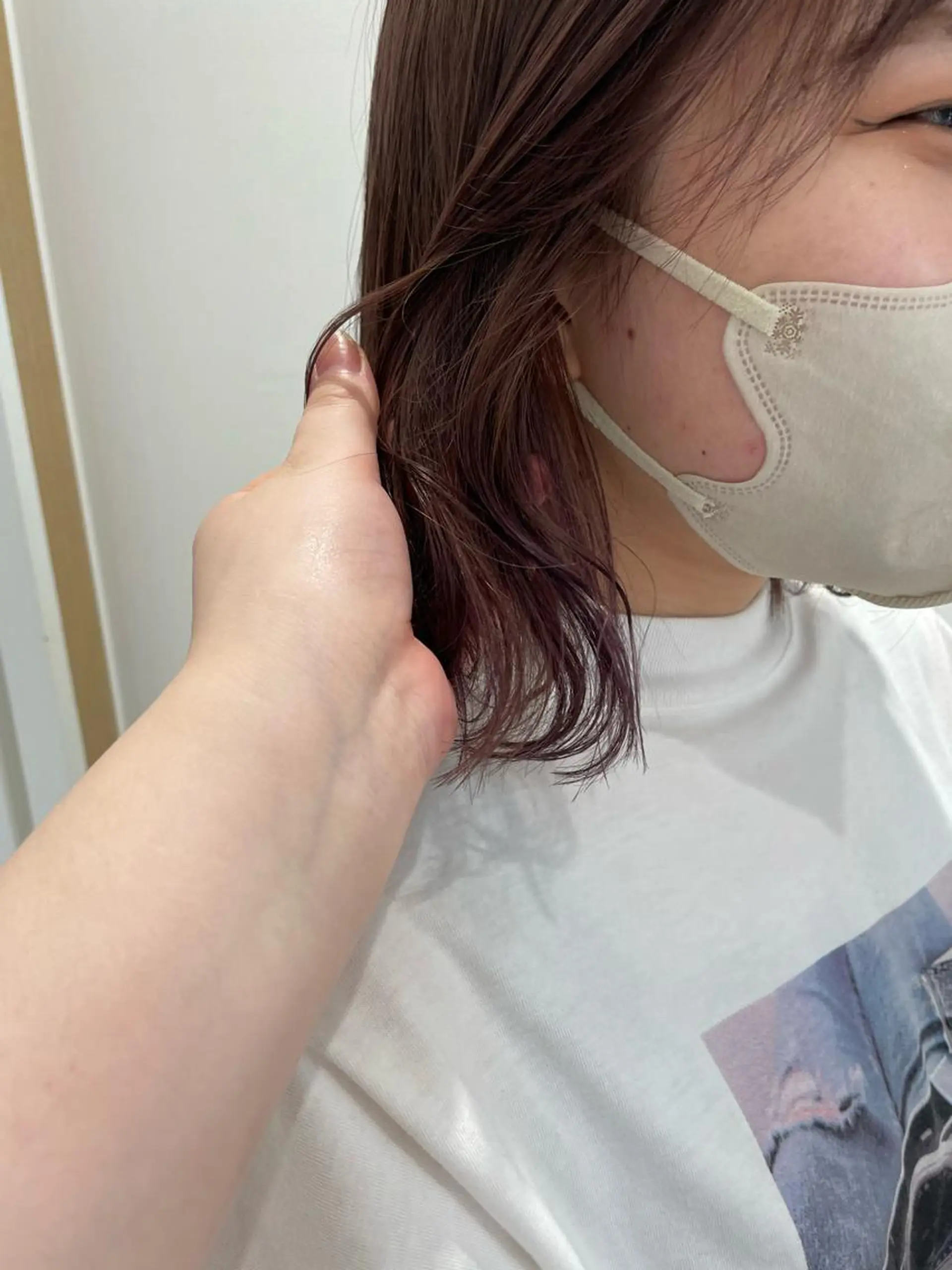 ミディアム ピンクラベンダー 🪴酒井 可南子🪴のヘアスタイル