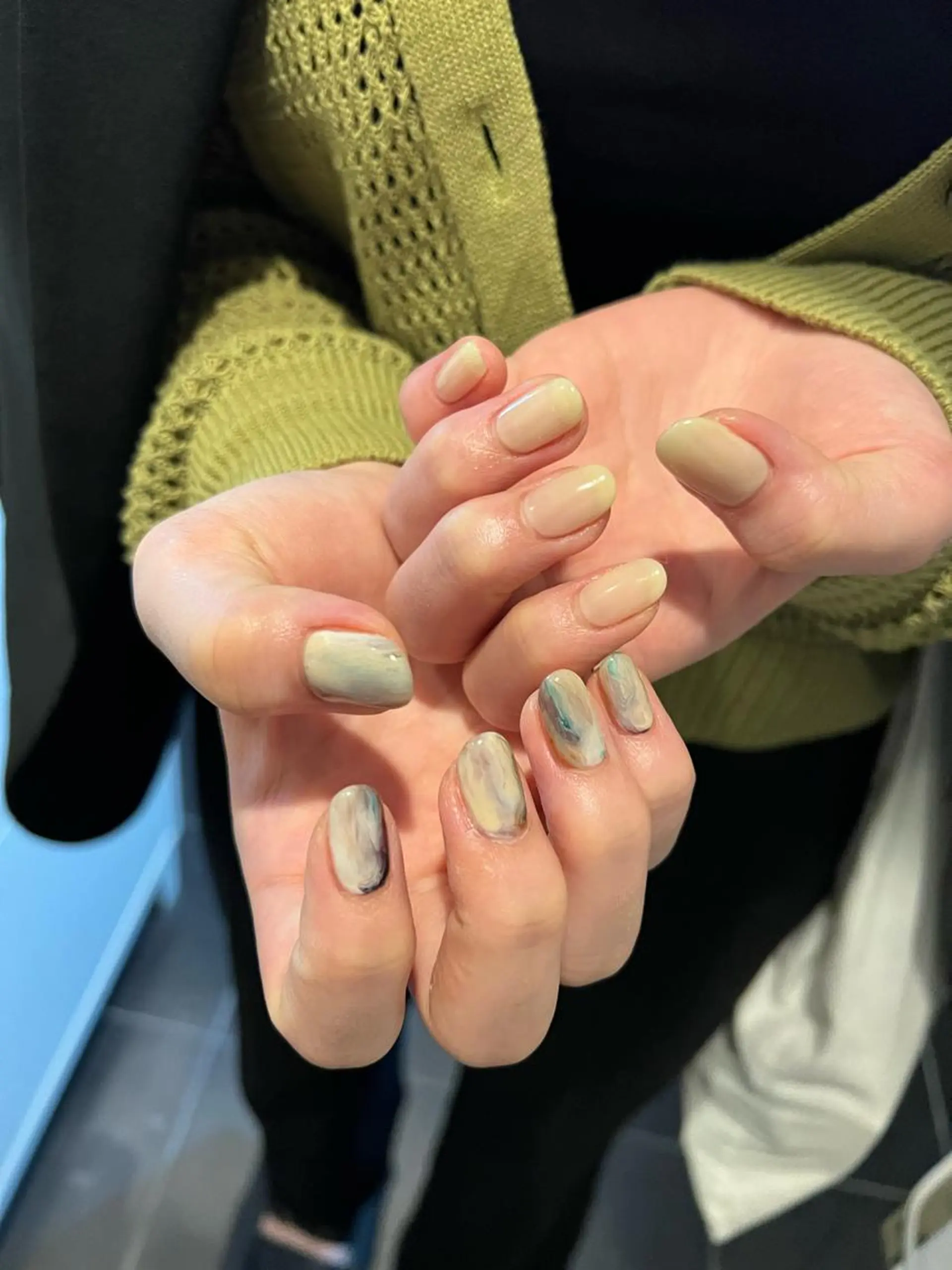 ネイル ハンドネイル nuás nailのネイルデザイン
