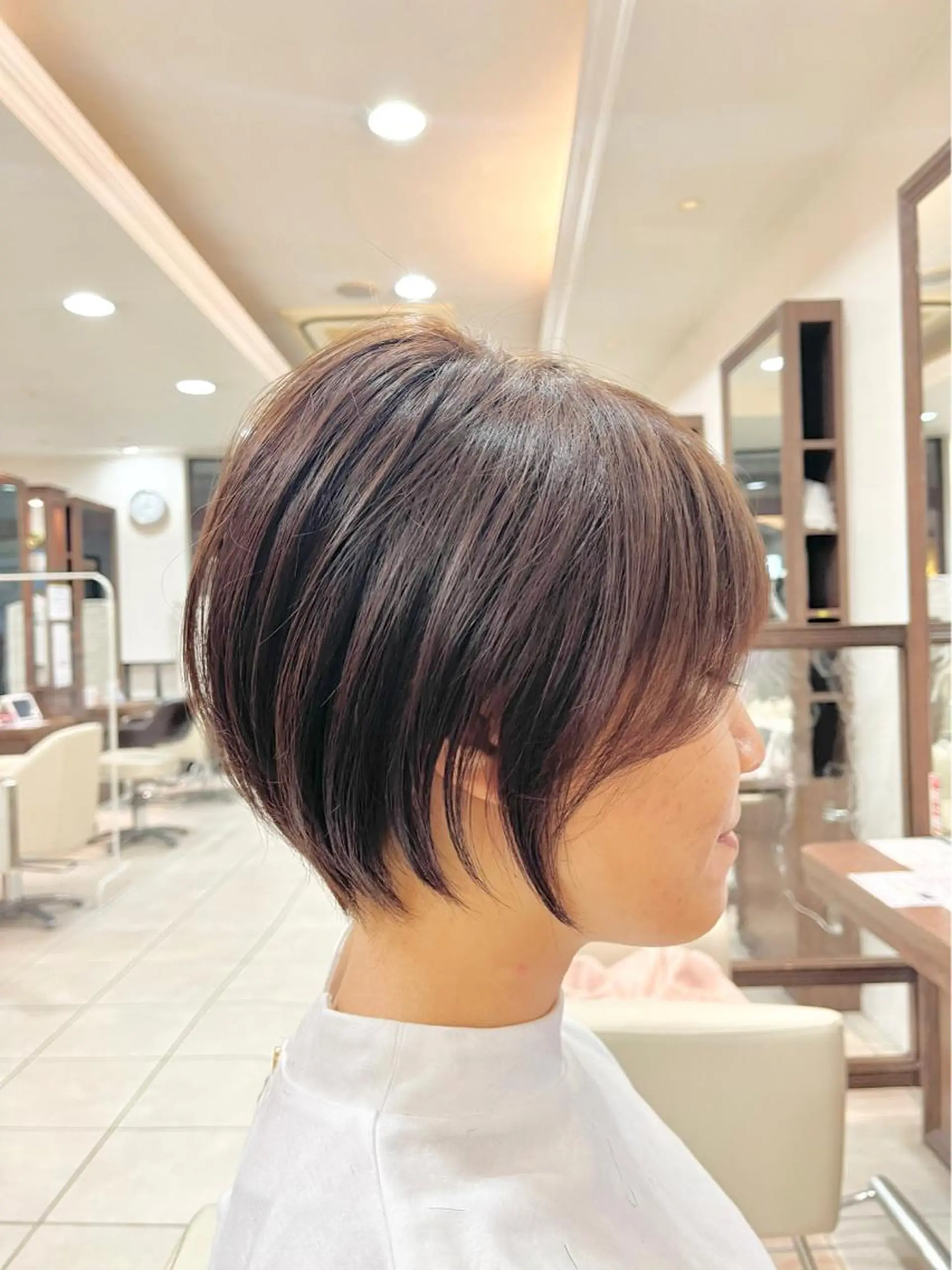 ショート ショートヘア カット トリートメント 《大人気髪質改善》 プログレス国分寺店のヘアスタイル