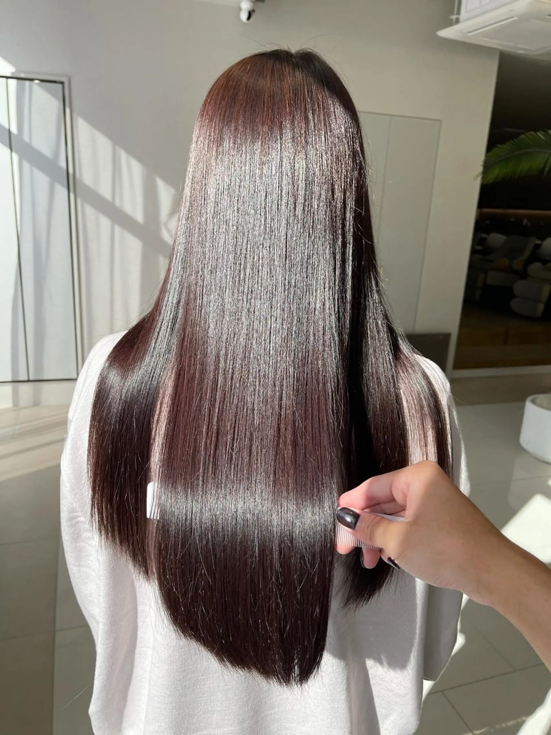 ミディアム カラー メンズ メンズブリーチ ブリーチ ラベンダーカラー ブリーチなしカラー ピンクカラー KEISHI COA銀座のヘアスタイル