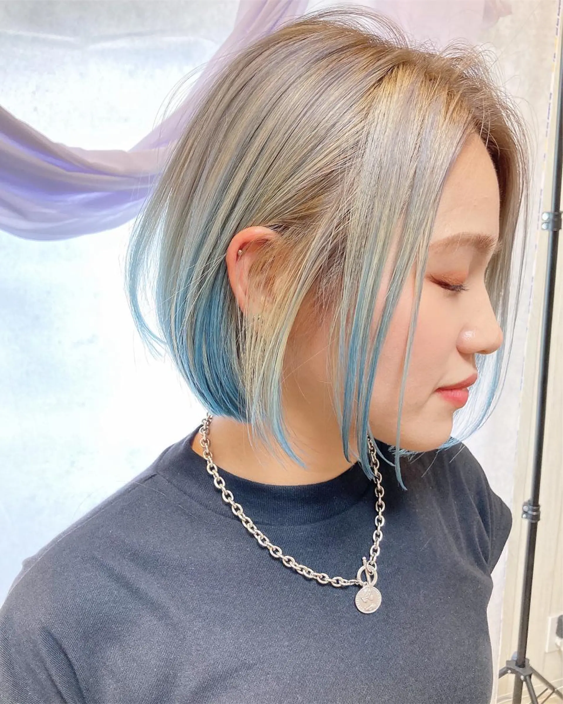 ミディアム カラー ヘアカラー MERCI所属・マツモト コウダイのヘアスタイル