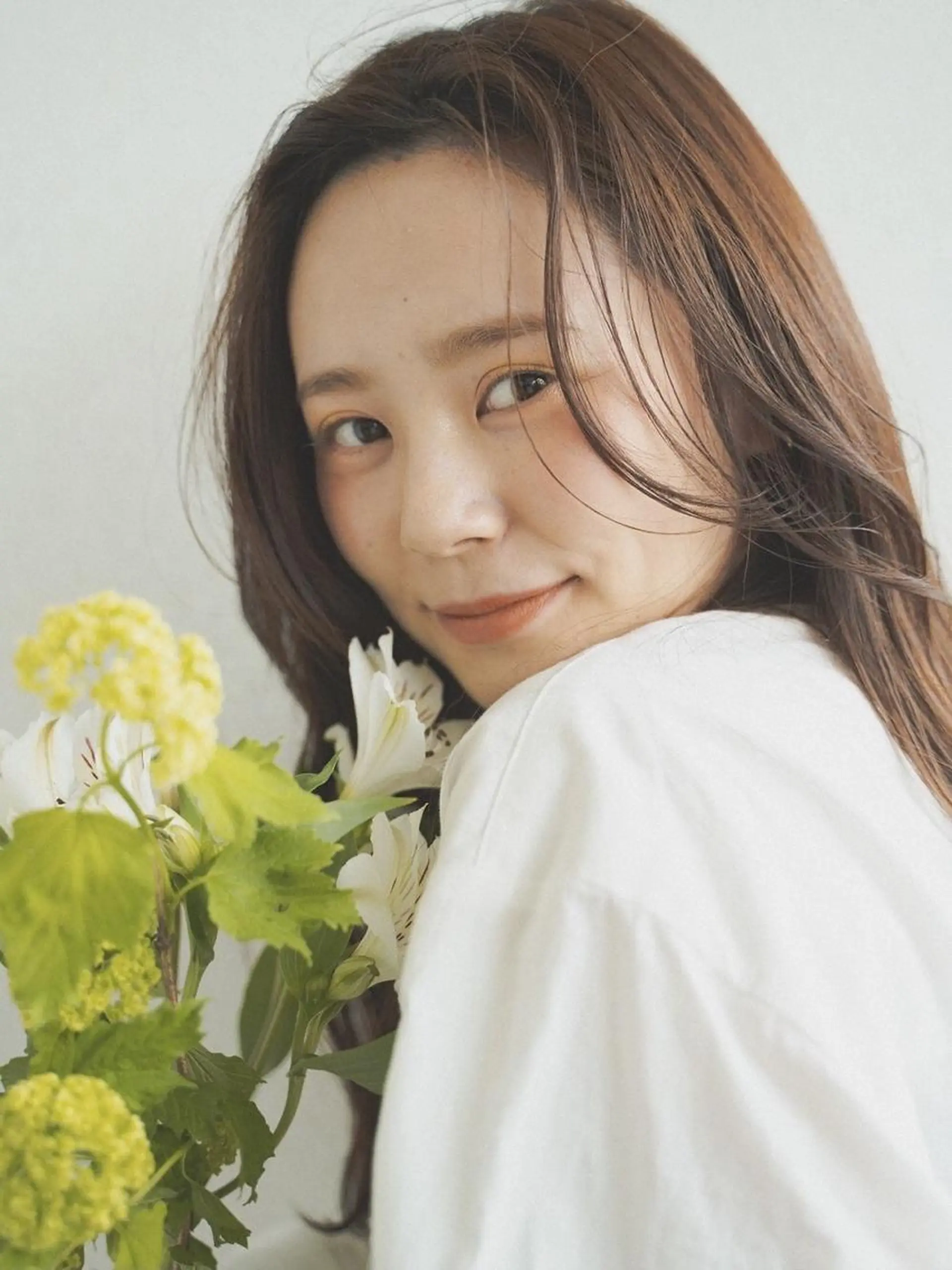 ロング 柳下 涼のヘアスタイル