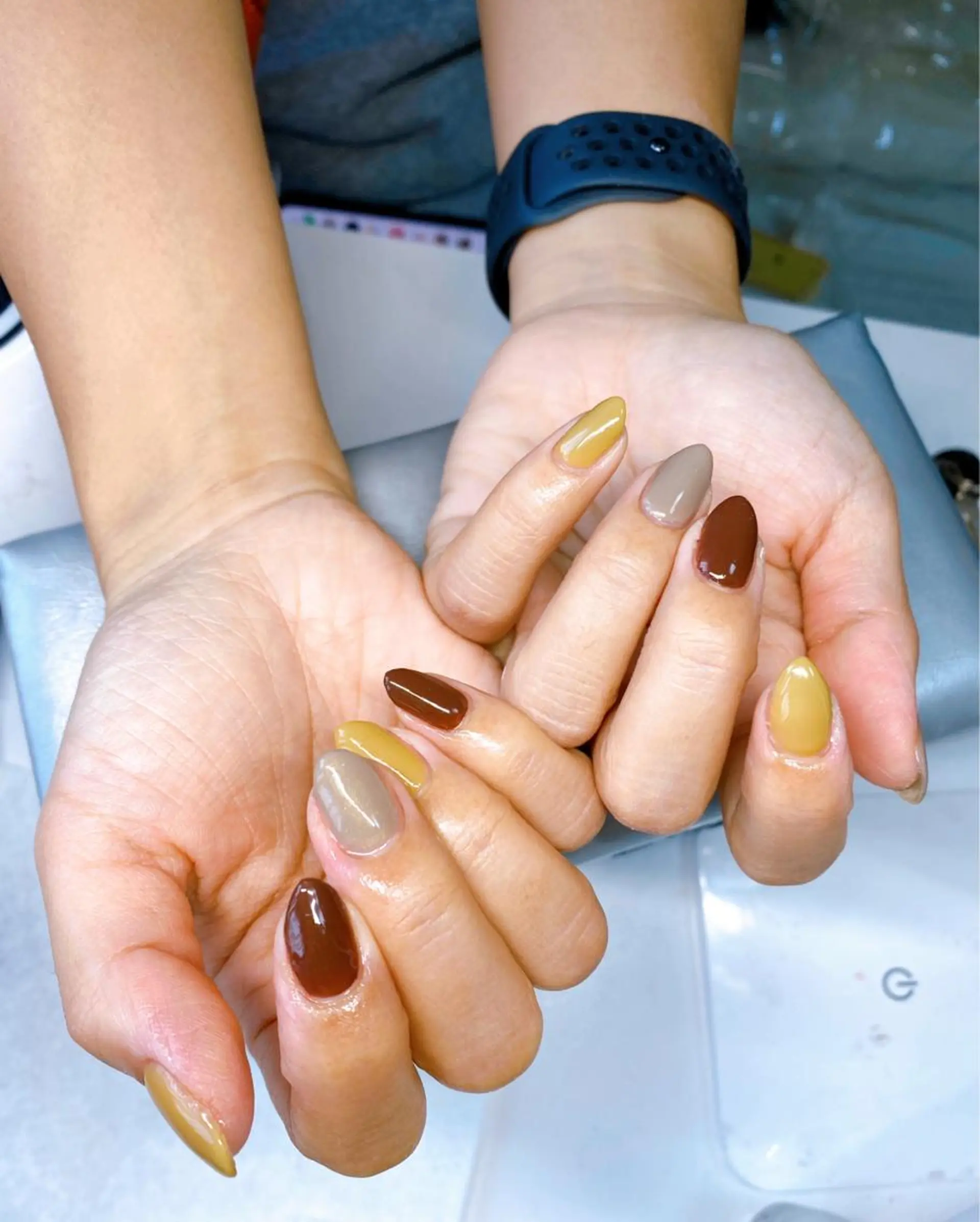 ネイル シンプルネイル salon de   irise所属・salon de iriseのマツエク・マツパデザイン