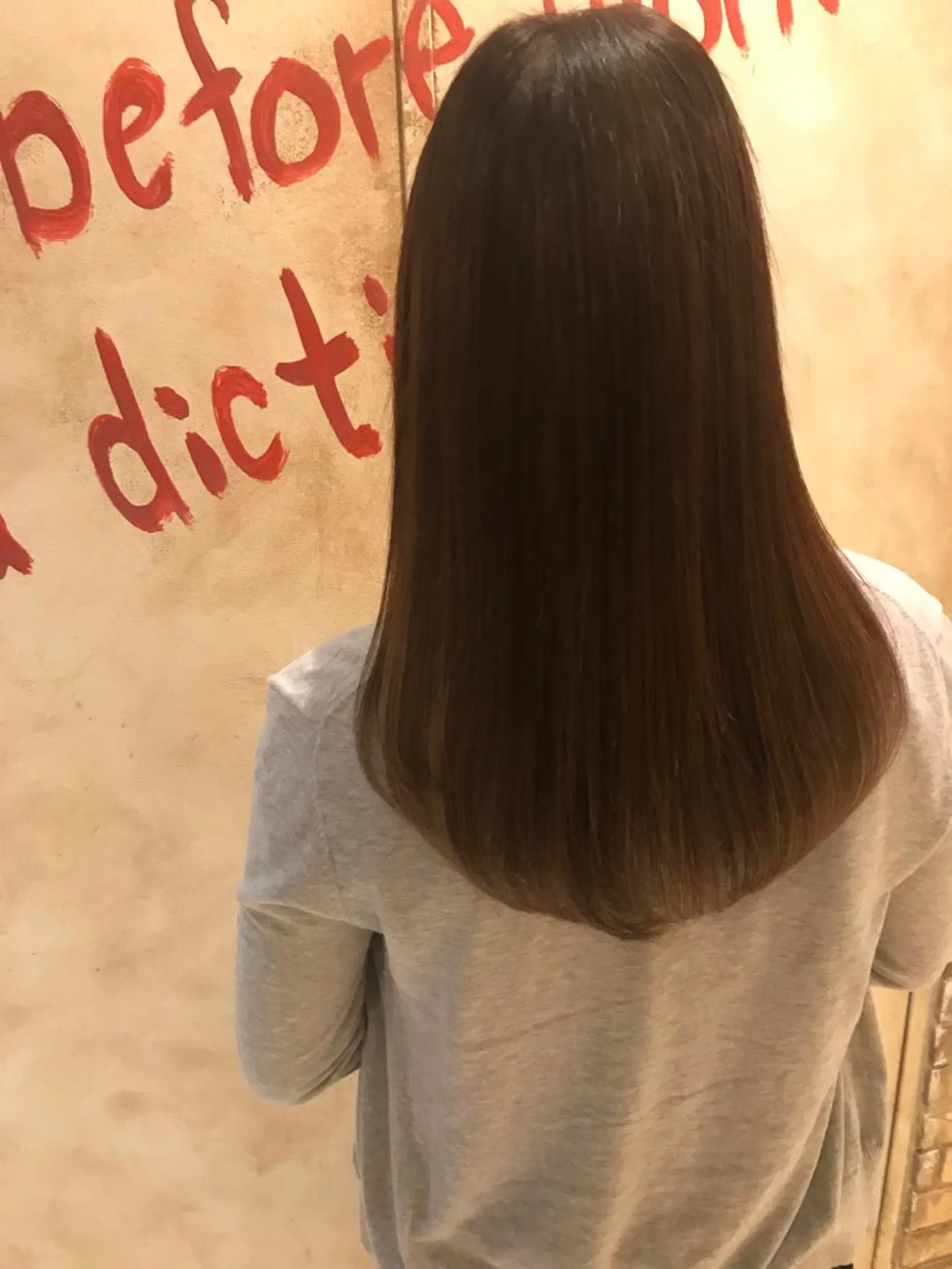 セミロング 髪質改善 トリートメント 脇田 雄大のヘアスタイル