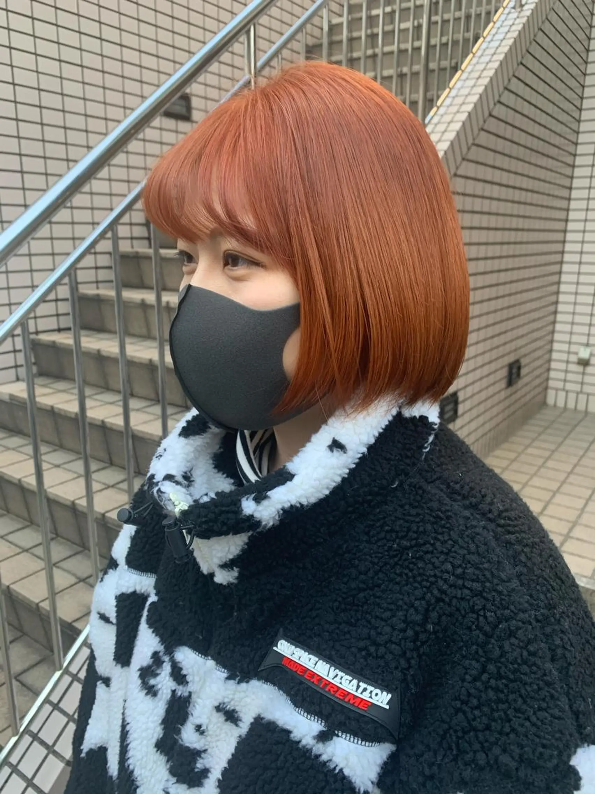 ショート カラー カット ヘアカラー レイヤー×グレージュ /ピンク🩷mioのヘアスタイル