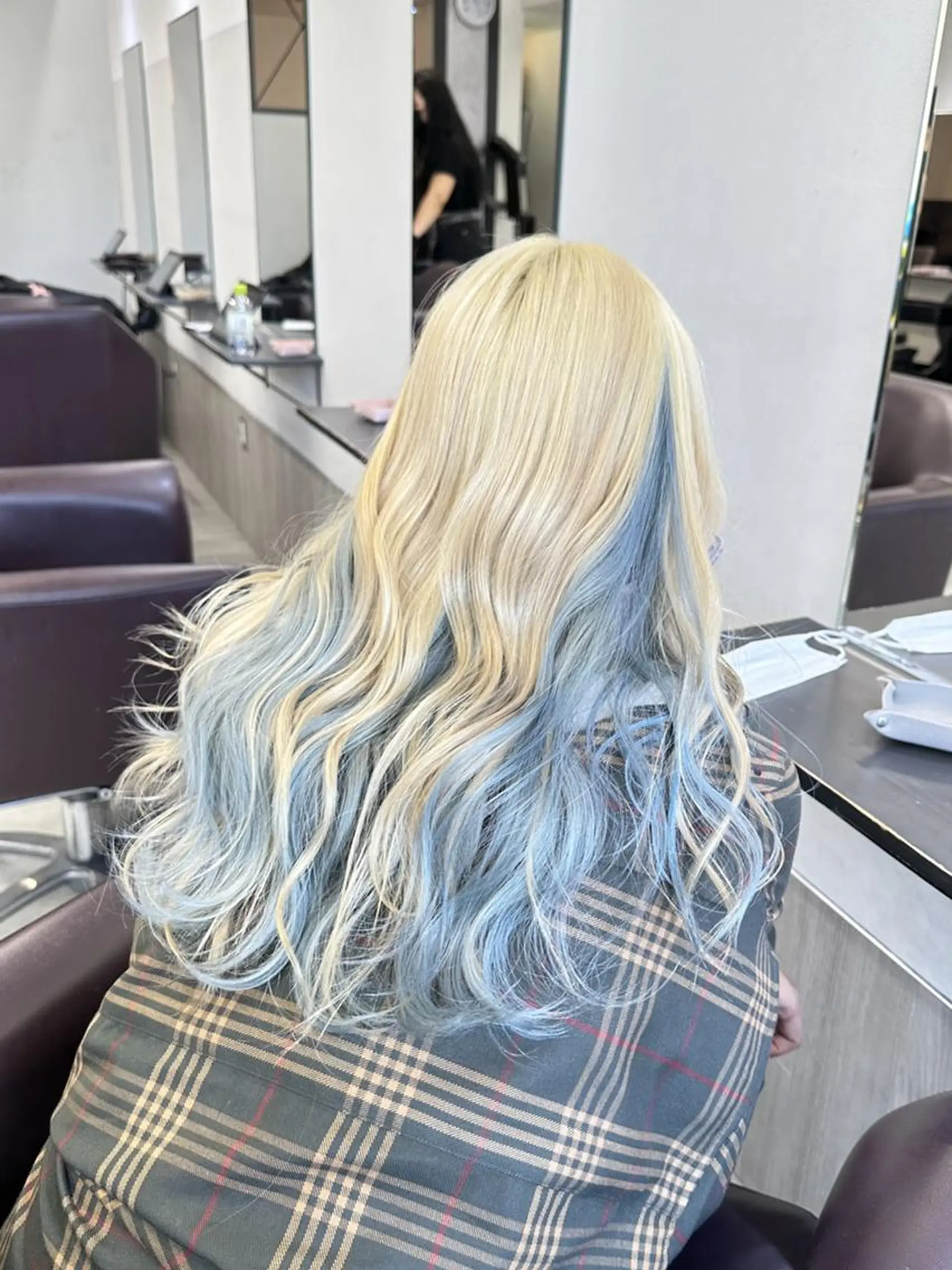 セミロング ヘアカラー トリートメント JILL by GiseL/天神のヘアスタイル