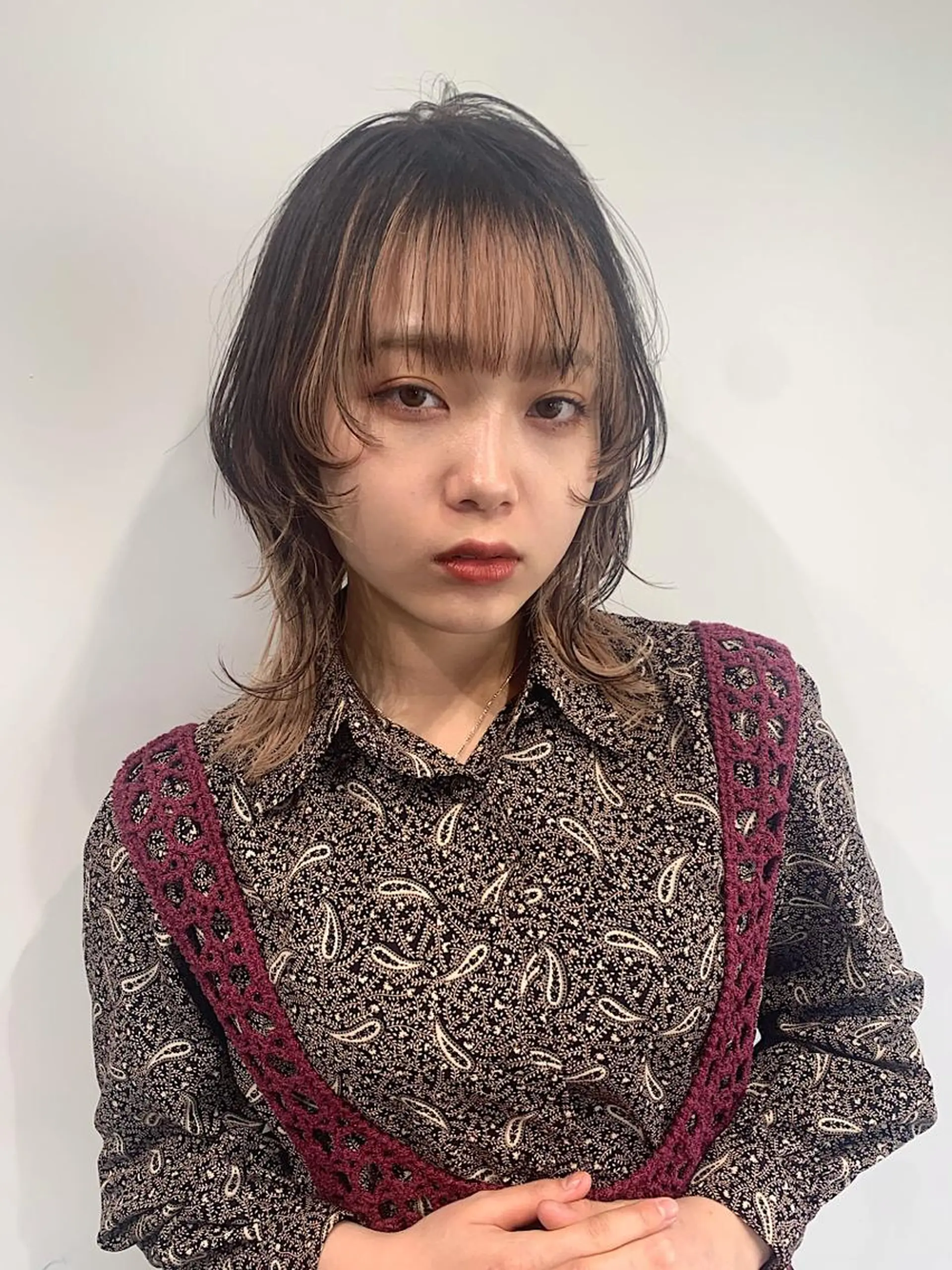 ミディアム youres hair 髪質改善トリートメント&ヘッドスパ  新宿三丁目店所属・髪質改善/艶髪 韓国レイヤー/えすたのヘアスタイル