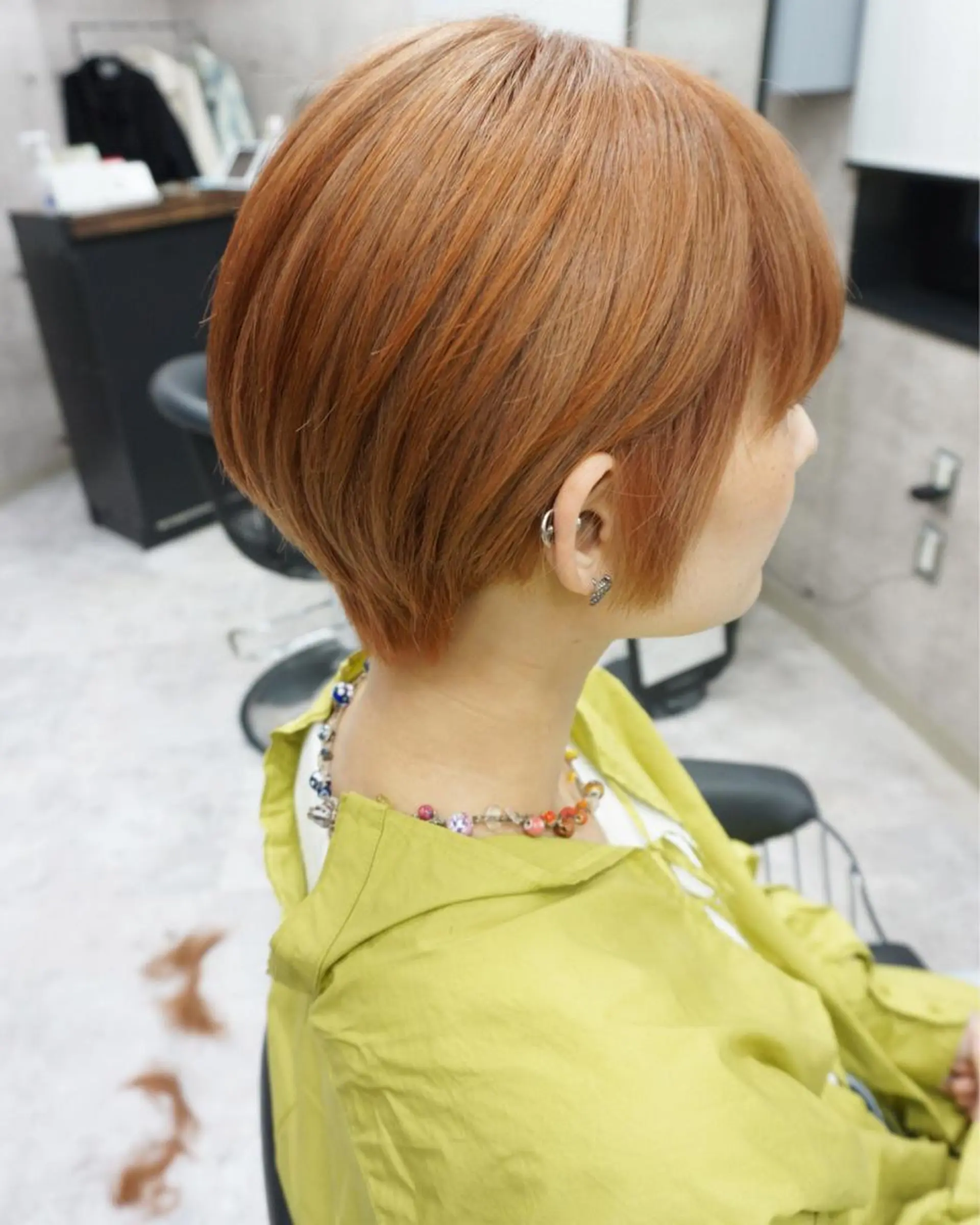 ショート ヘアカラー トリートメント 羽田 hadaのヘアスタイル