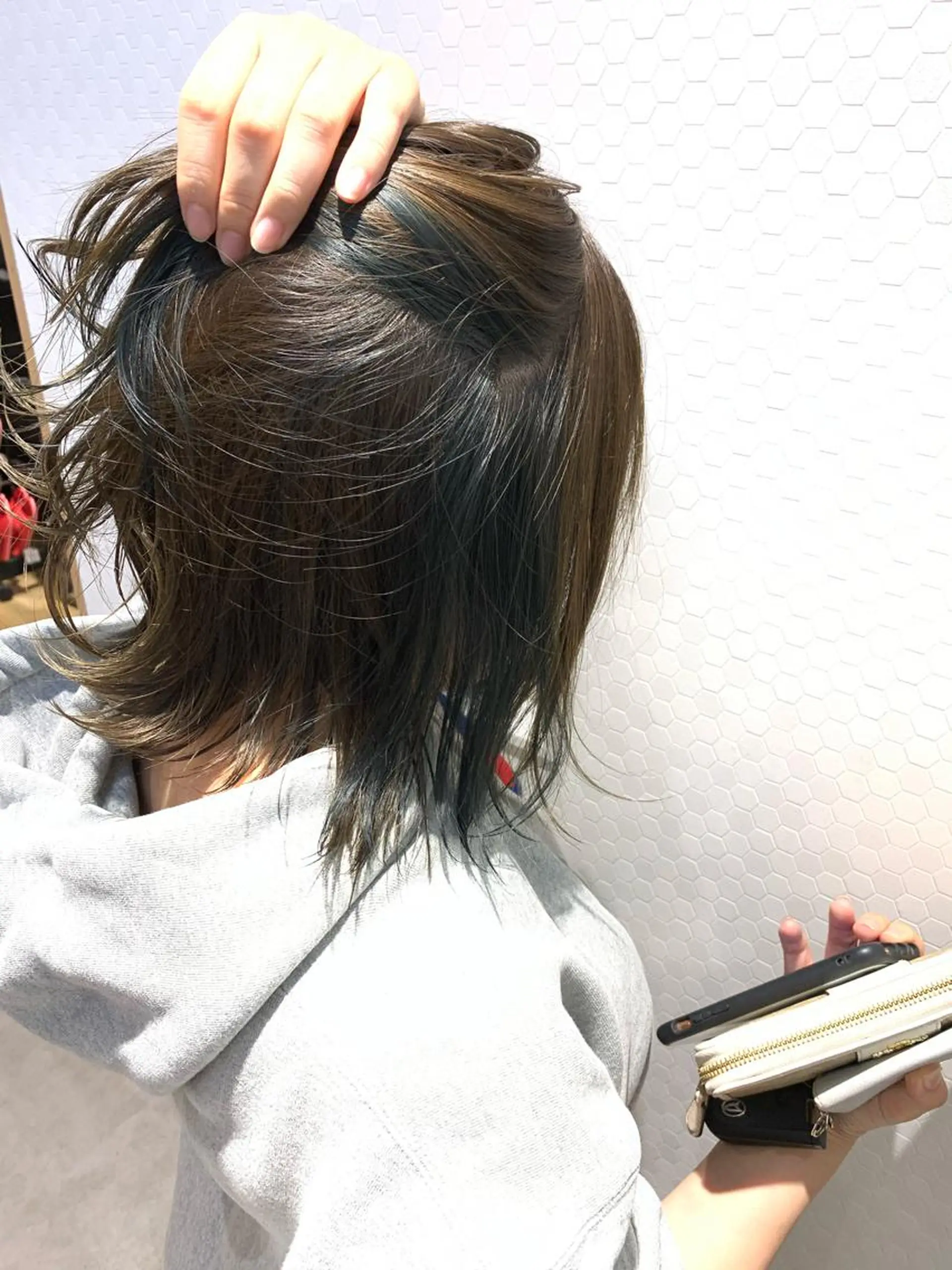 ミディアム カラー 大橋 一智のヘアスタイル