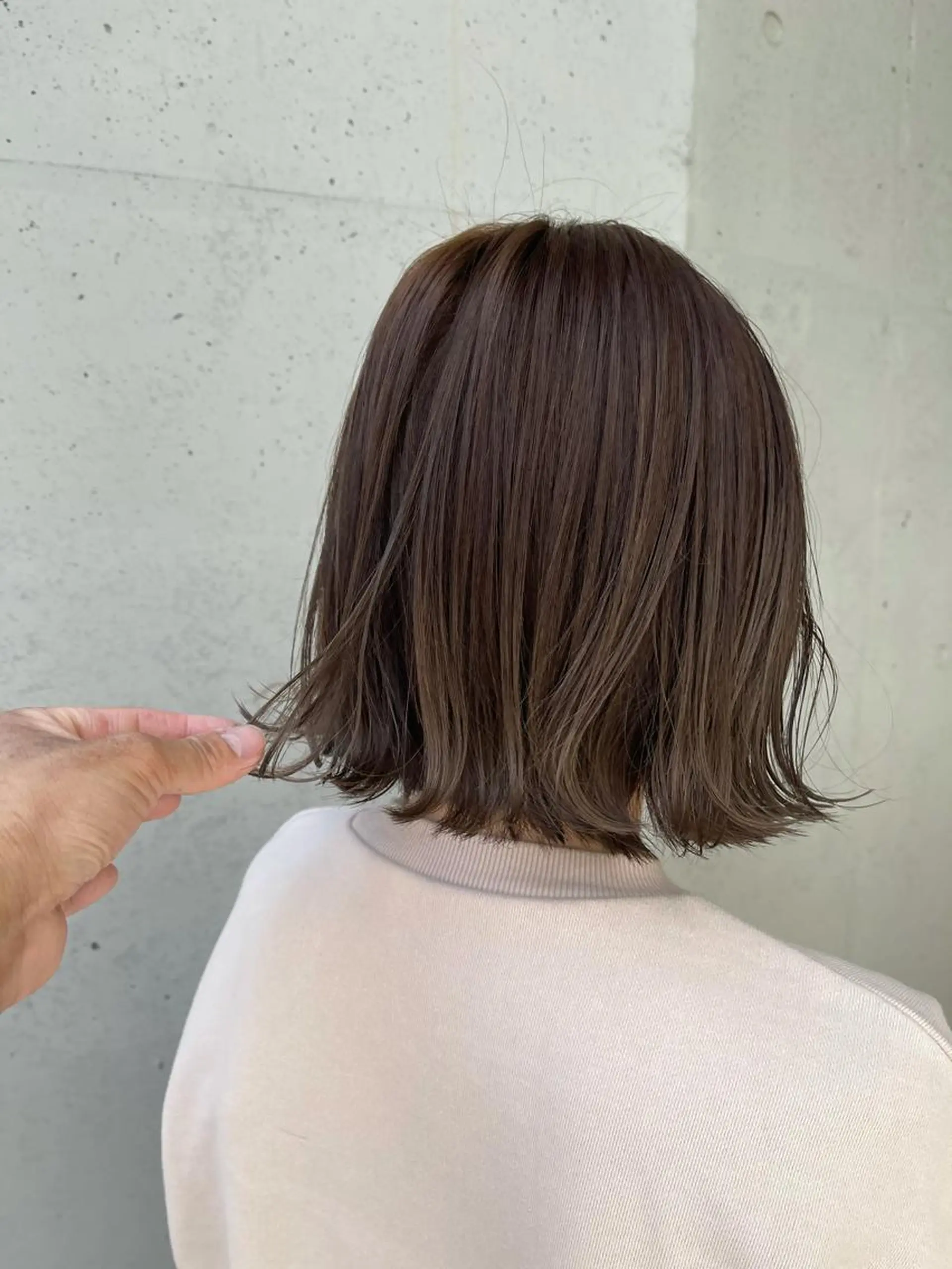 ショート カラー カット AUBE HAIR sereine　オーブヘアー　セレーヌ所属・💐くびれヘア/艶髪 山根　禎章のヘアスタイル