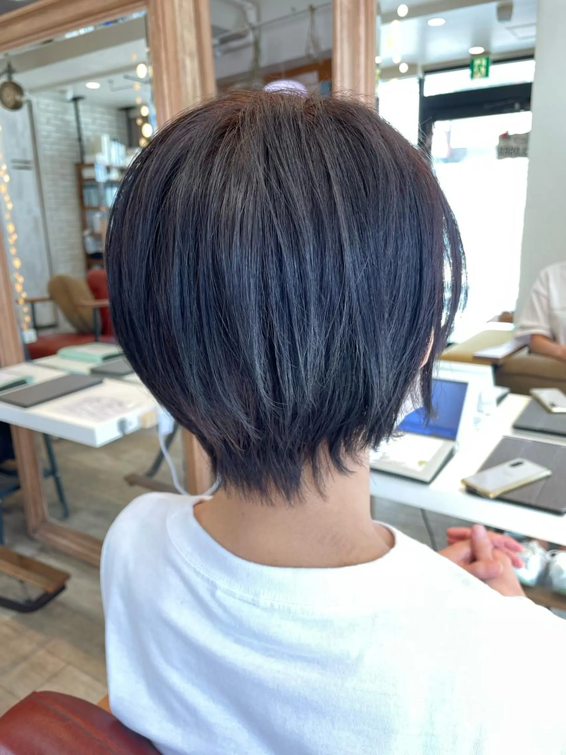ショート ショートヘア カット LOG/所属・✨縮毛/ブリーチ✨ 出口 紗依のヘアスタイル