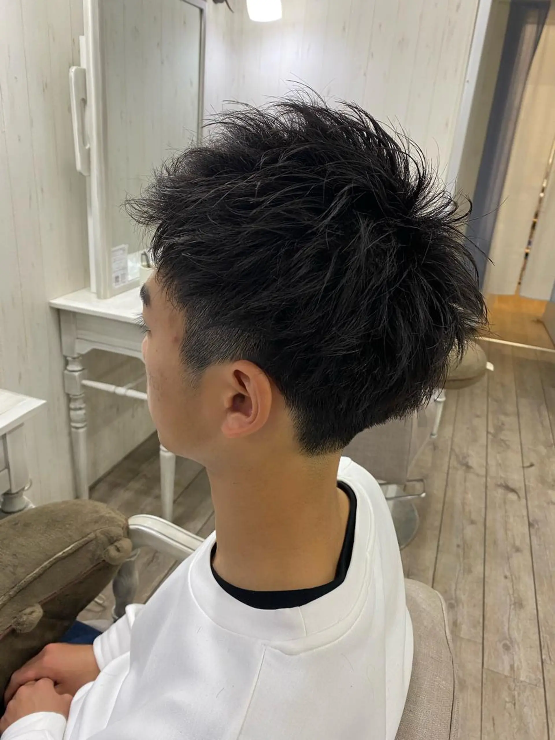 メンズ カット イシジマ タカナリのヘアスタイル