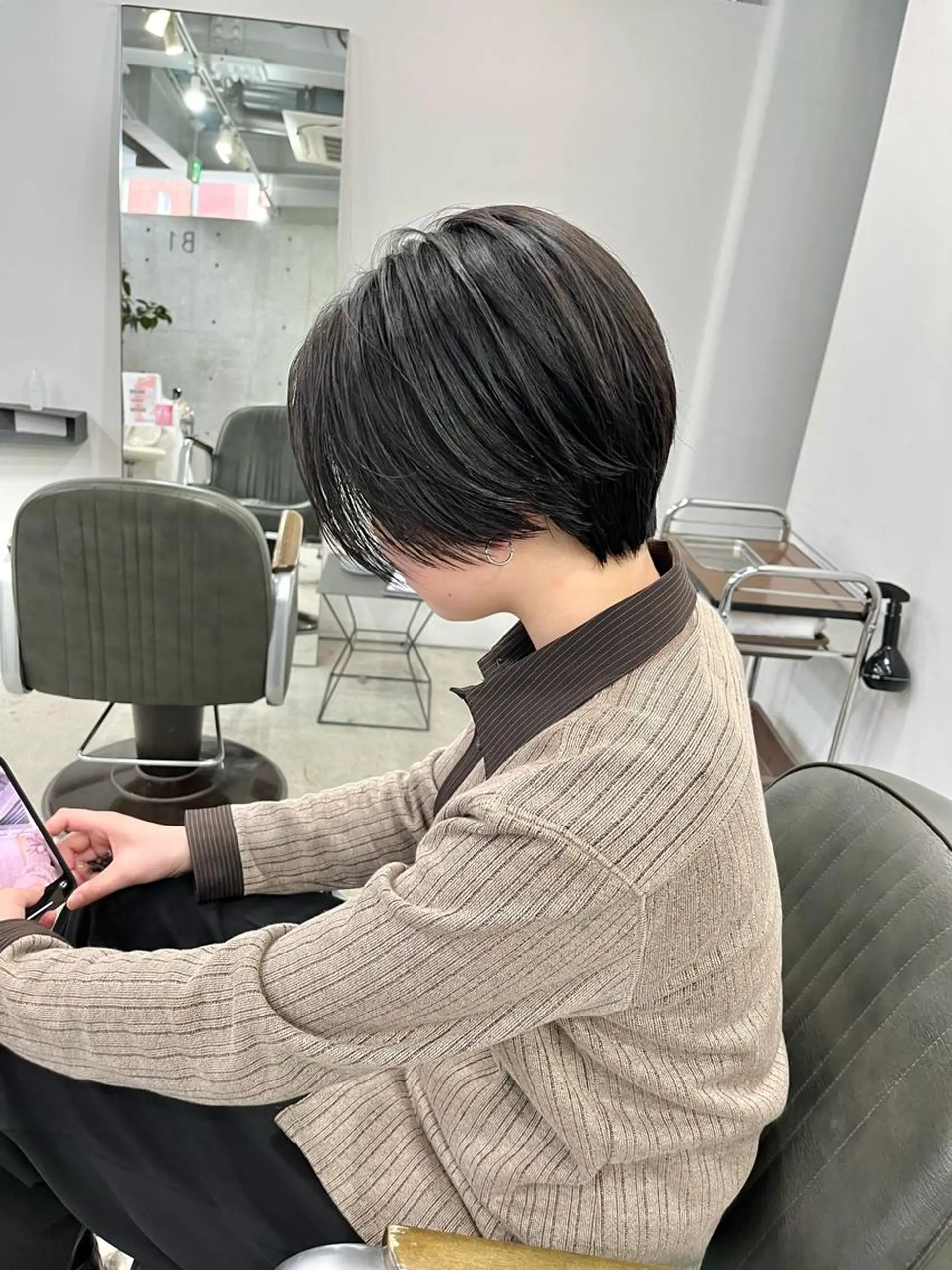 ショート ショートヘア 山口 モエのヘアスタイル