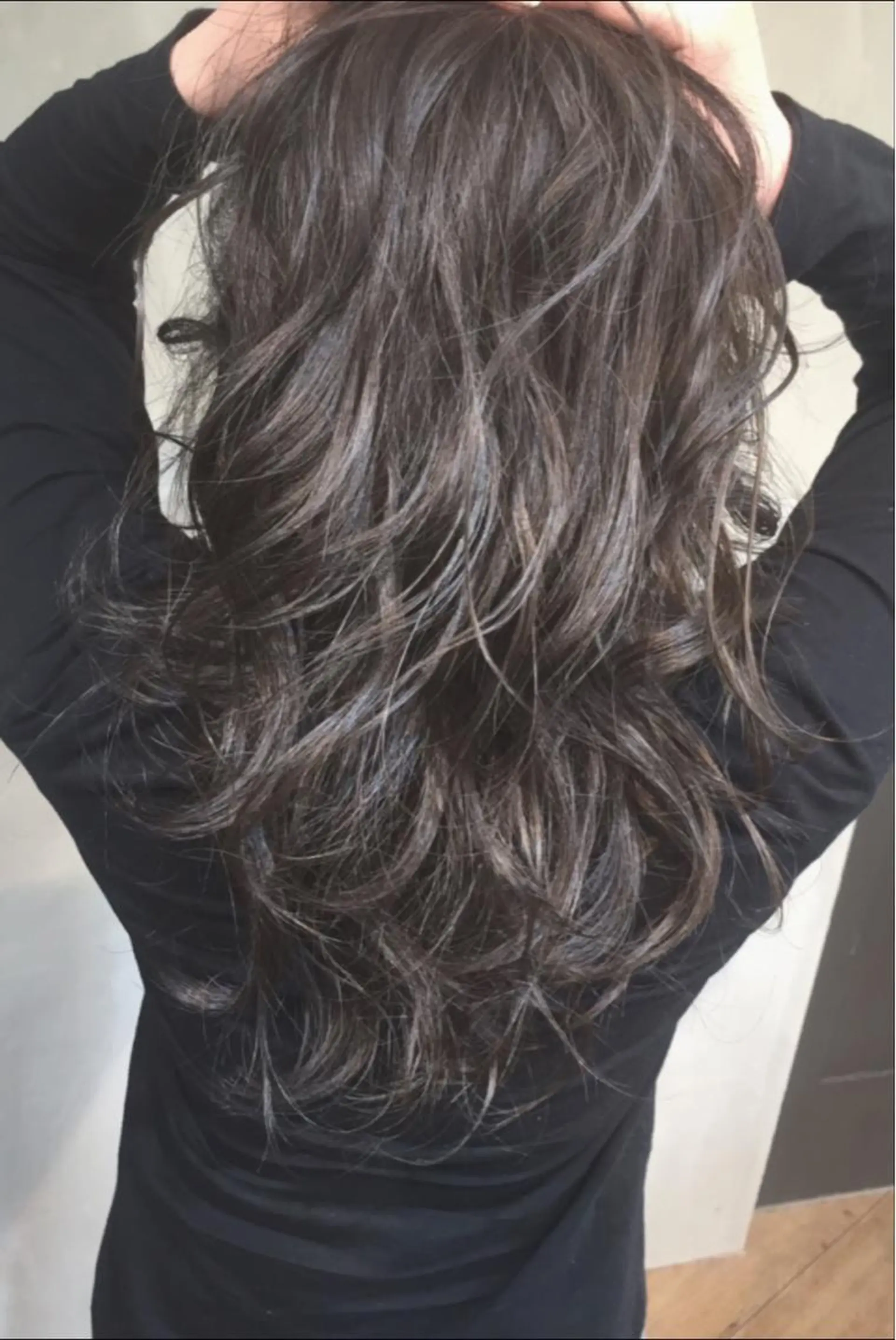 ロング ヘアカラー 髪質改善🍎幹細胞 福間友人のヘアスタイル