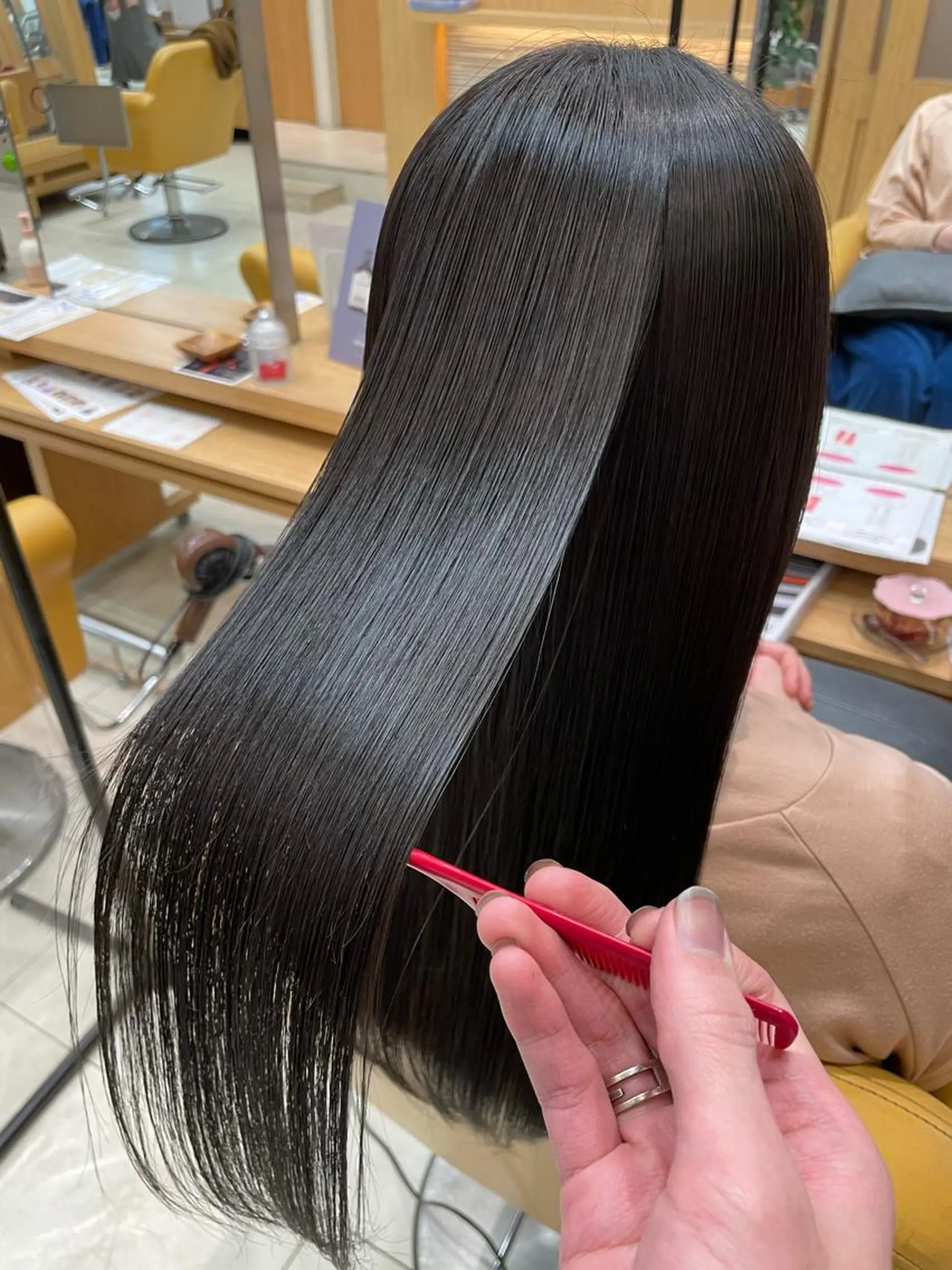 ロング 髪質改善 カット 縮毛矯正 ♦️モテ髪創作者 SUGA♦️のヘアスタイル