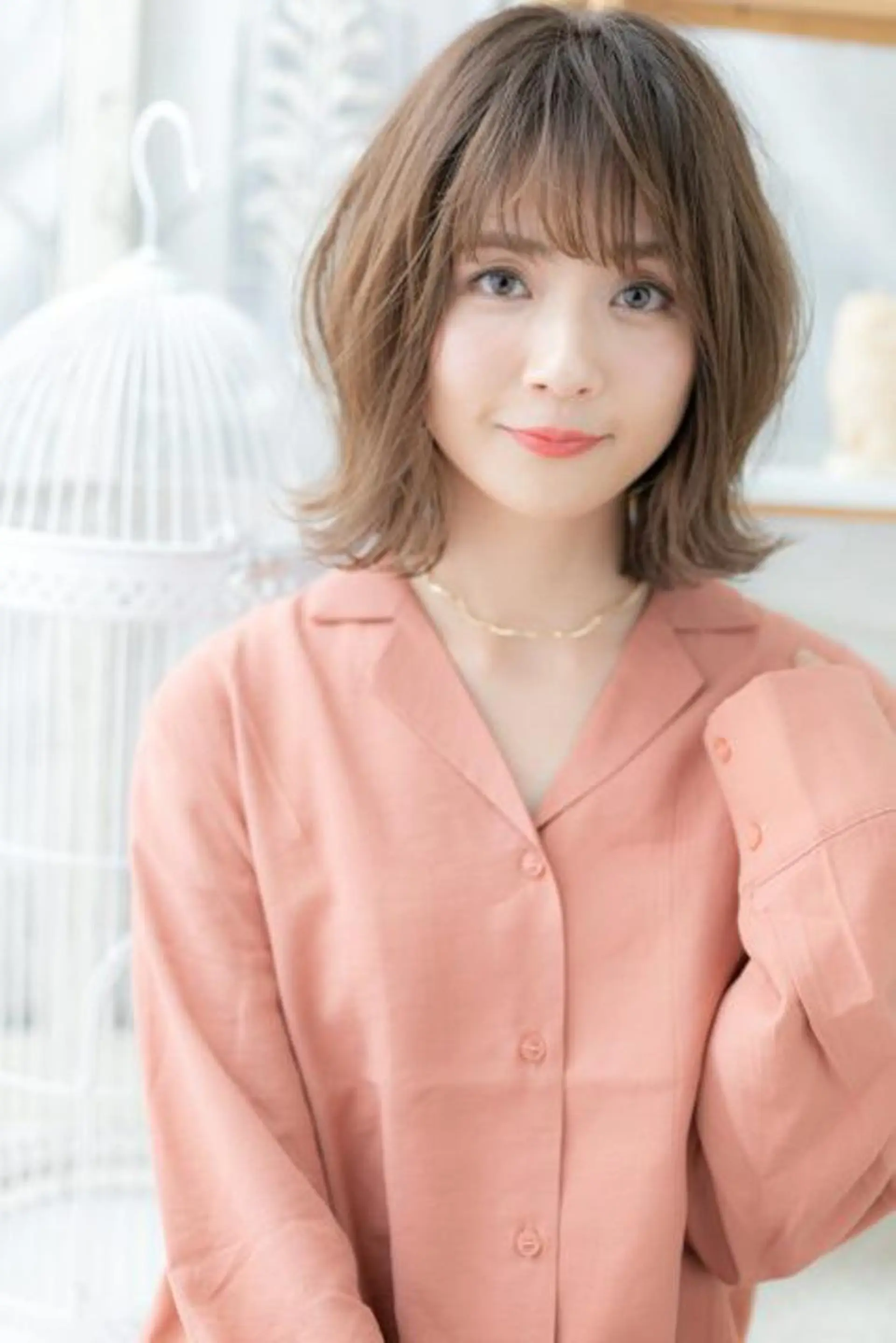 ミディアム COVER HAIR bliss 大宮店所属・出川 宙☘️のヘアスタイル