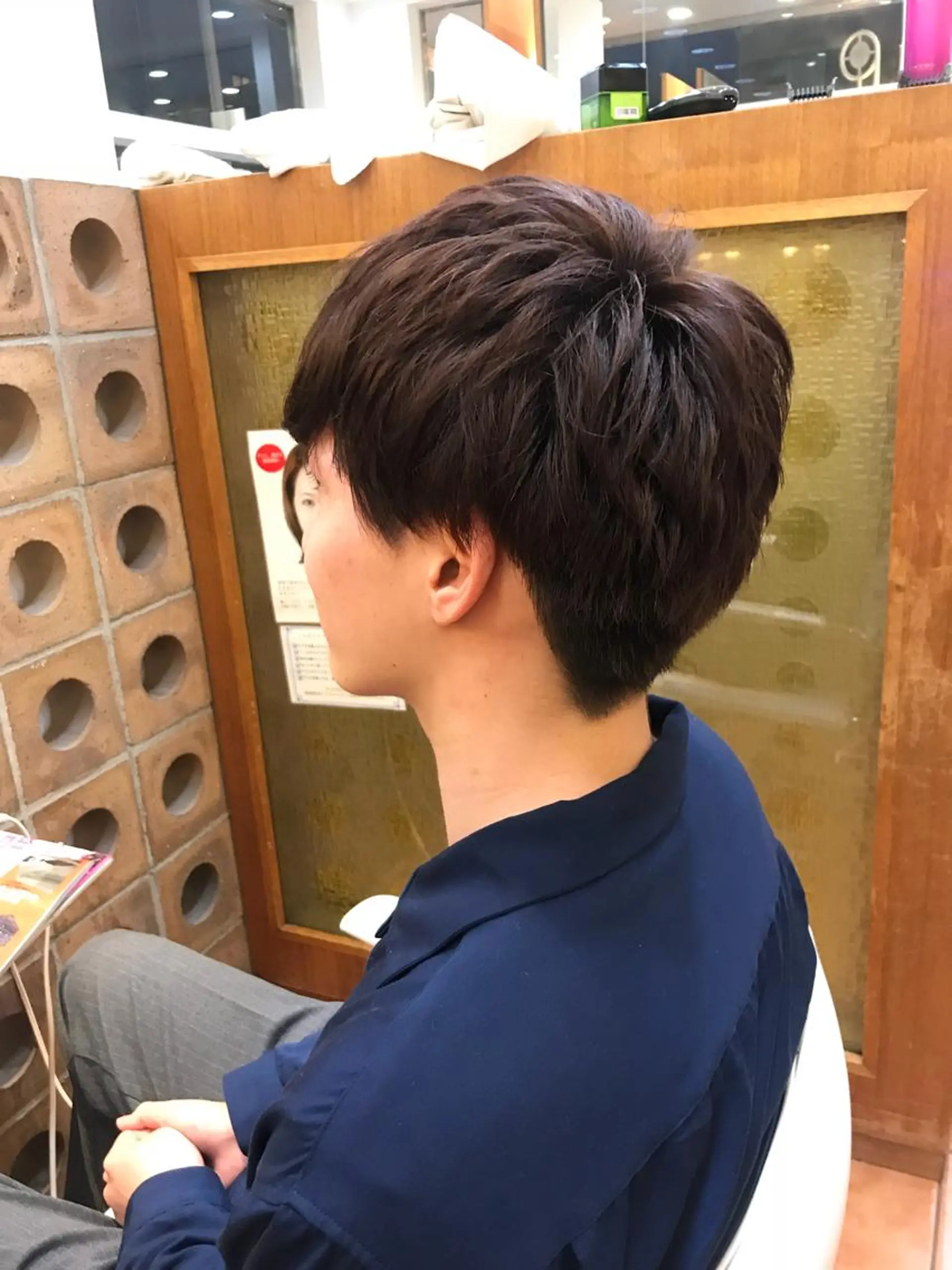 ミディアム 🫧‪縮毛矯正 かとうよしき🫧のヘアスタイル