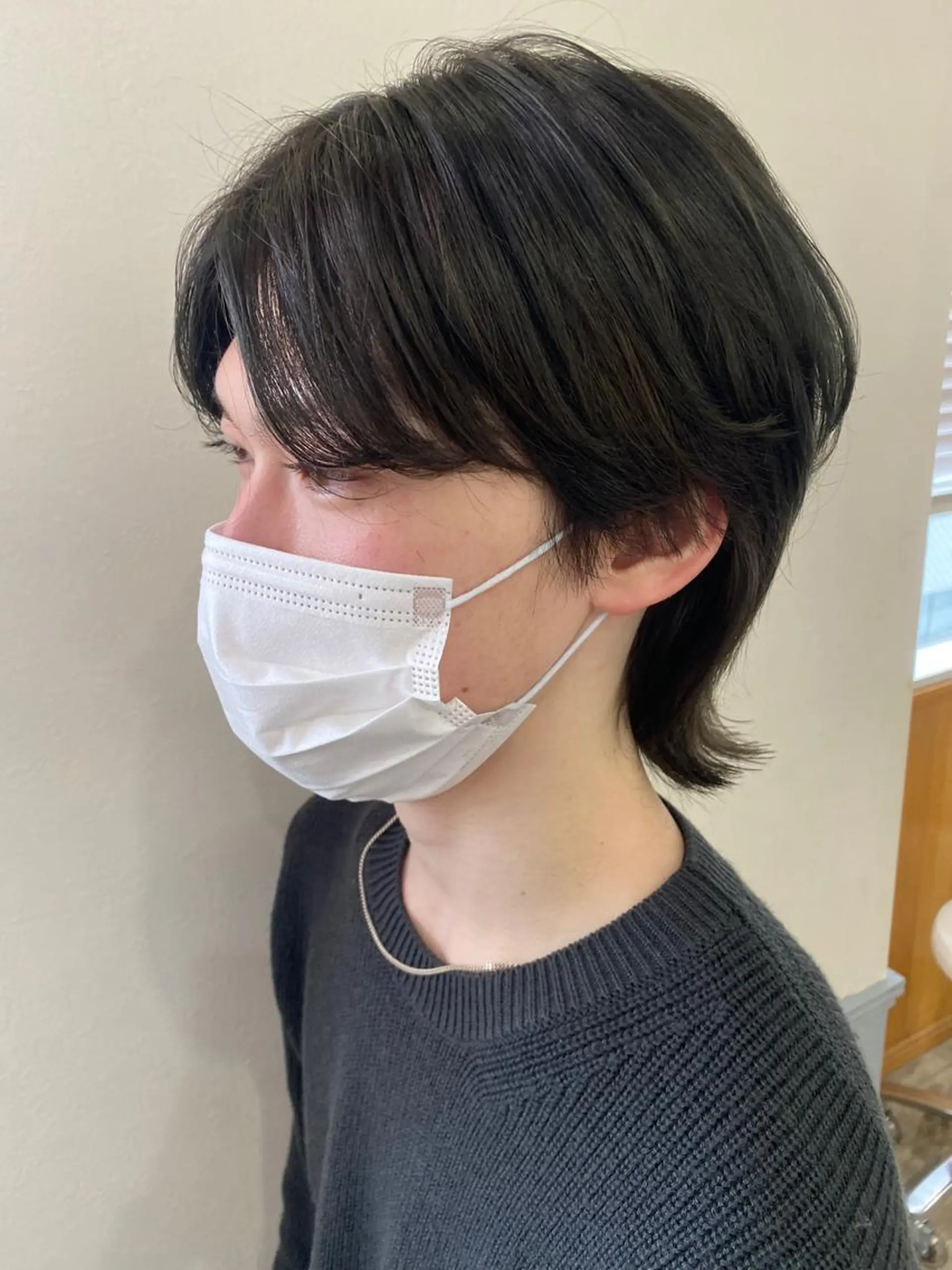 ショート ウルフカット カット ヘアカラー トリートメント SALOWIN銀座PAYⅡ店所属・GINZARay2 風本朱里🐥のヘアスタイル