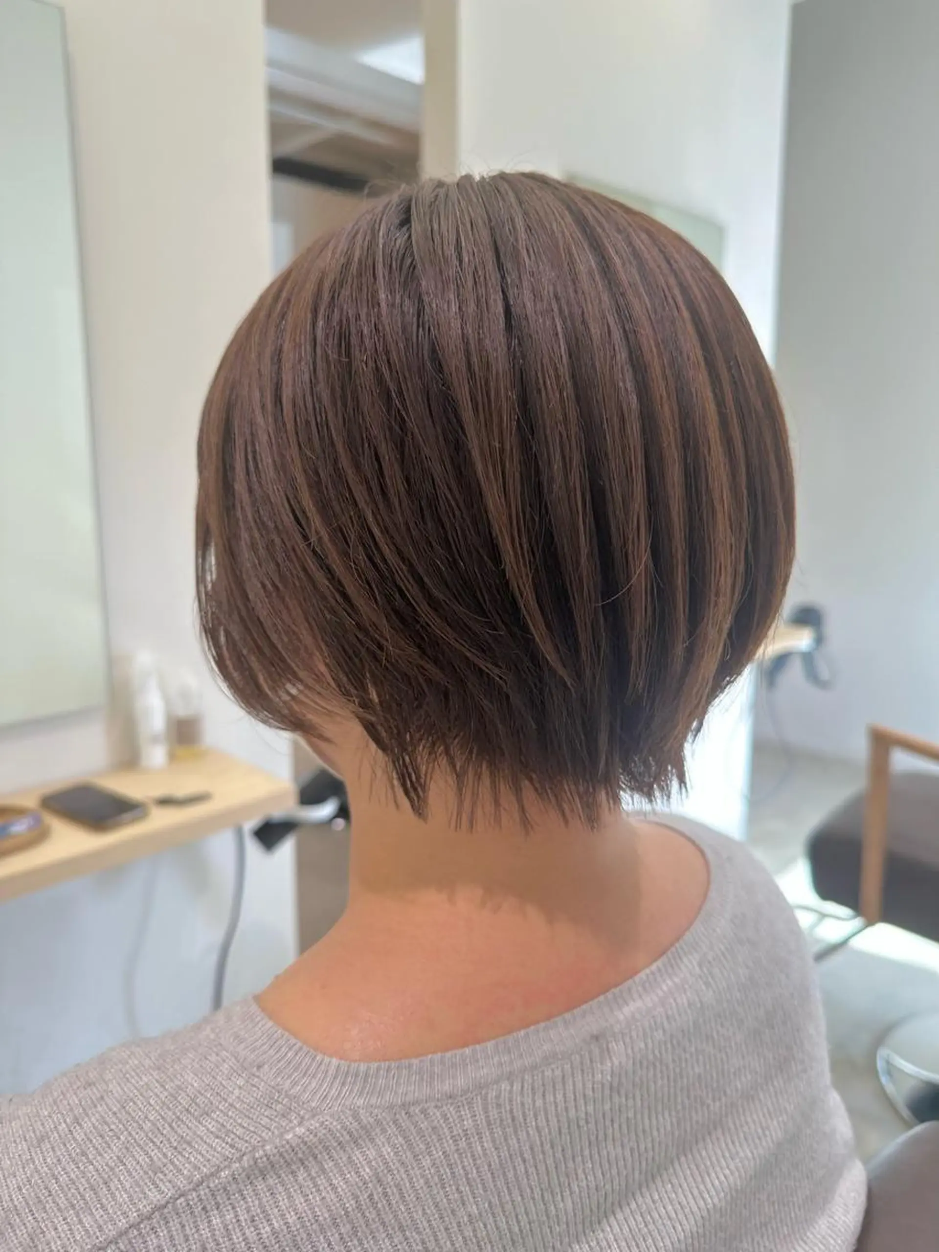 ショート カラー ヘアカラー トリートメント Design Color🐰アユミのヘアスタイル