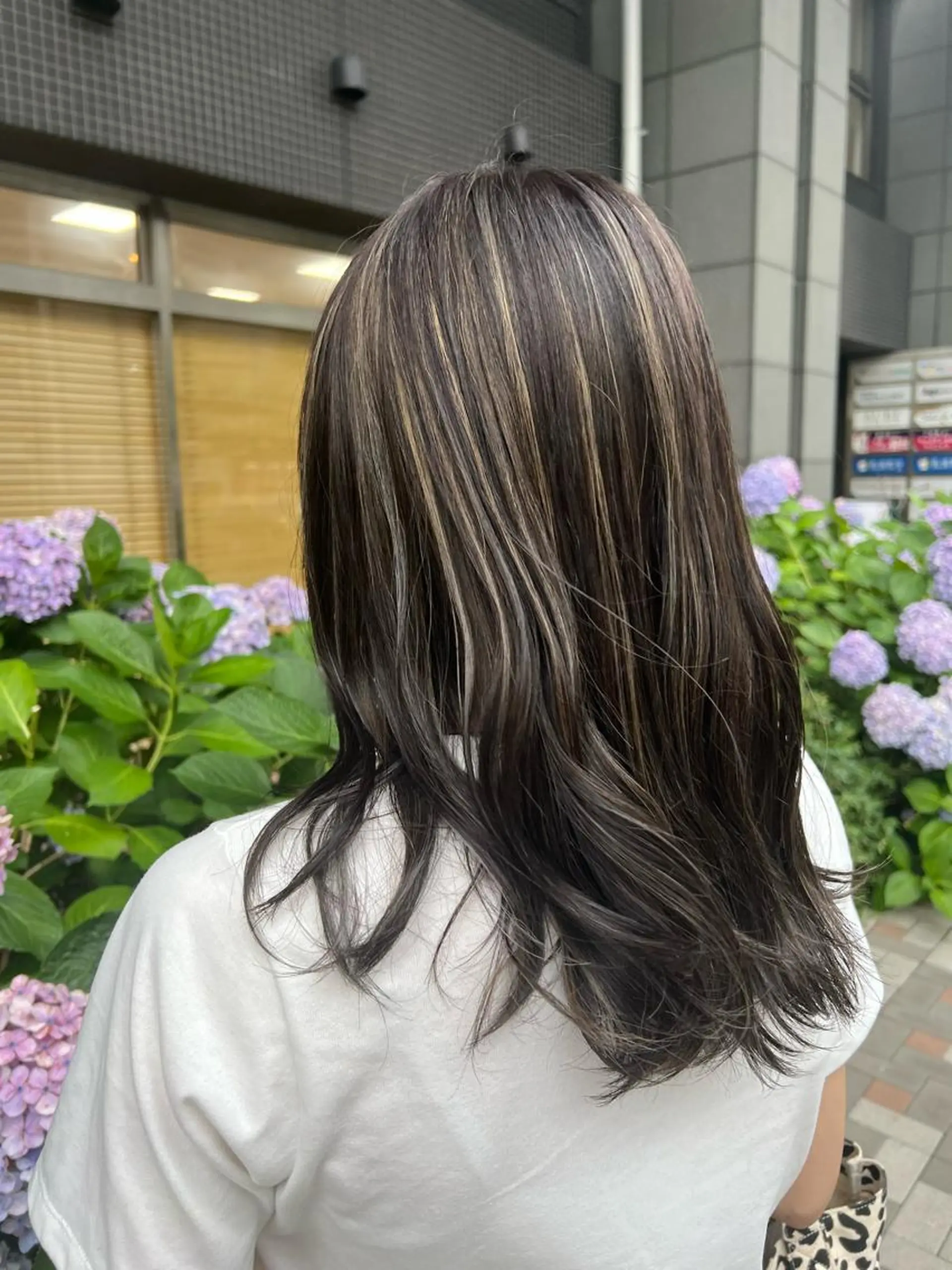 カラー ハイライトカラー SOYONなんば店 ／韓国風のヘアスタイル