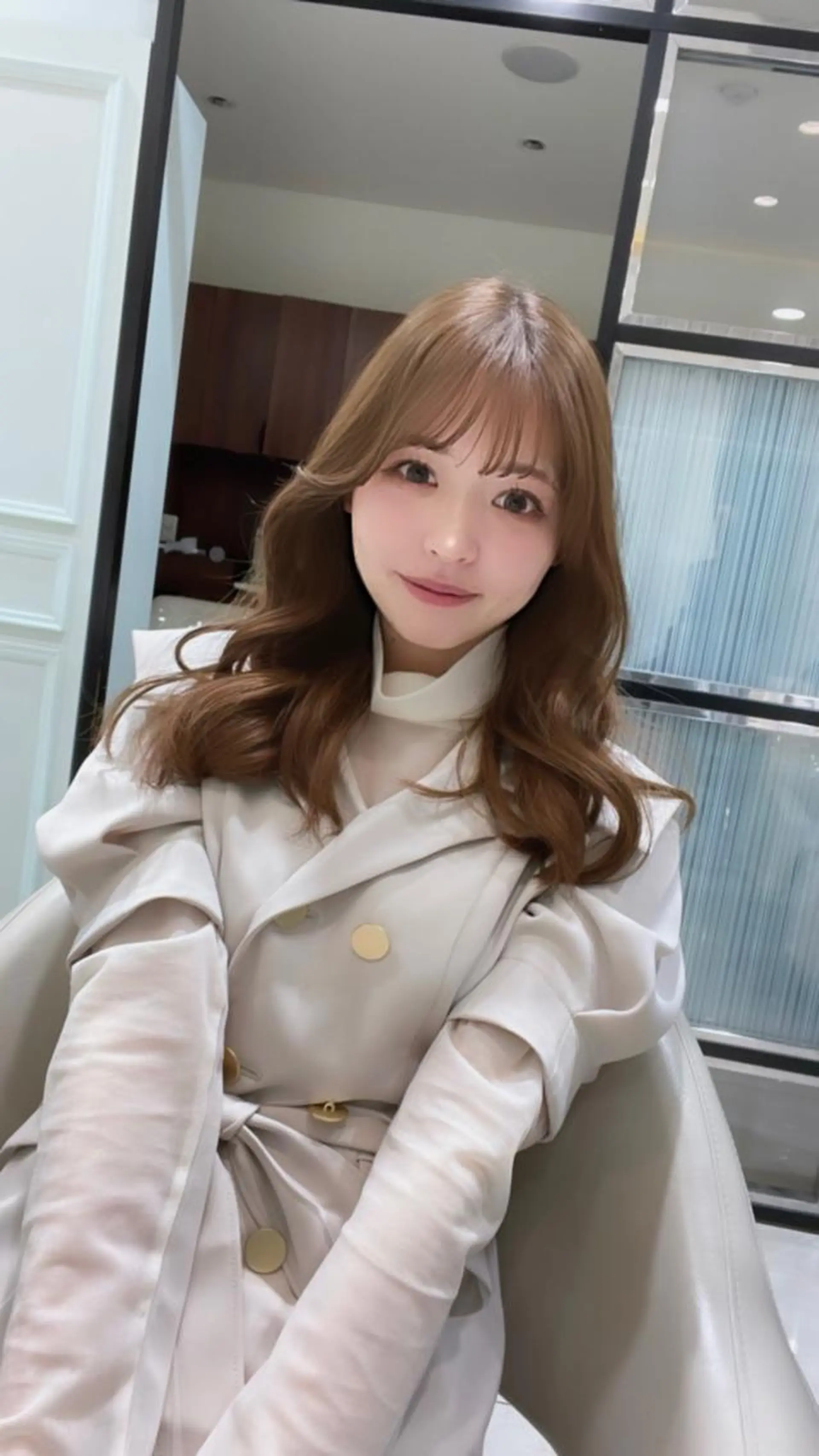 ロング カット ヘアカラー トリートメント 💗ブリーチなし 透け感💗徳井はやとのヘアスタイル