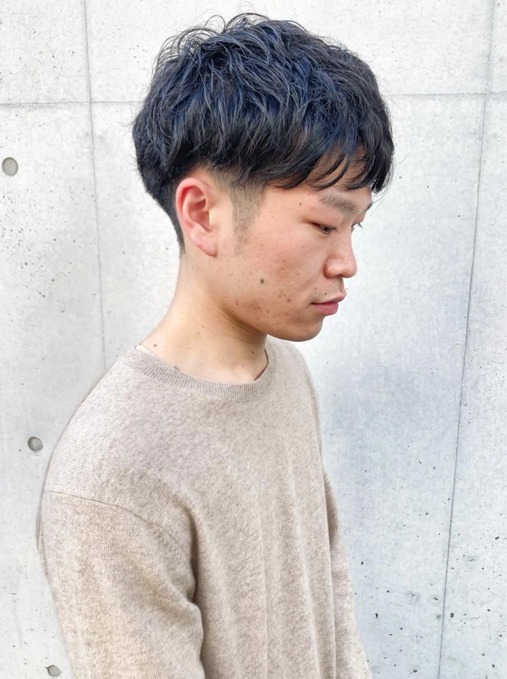 メンズ メンズパーマ 金田 夏野のヘアスタイル