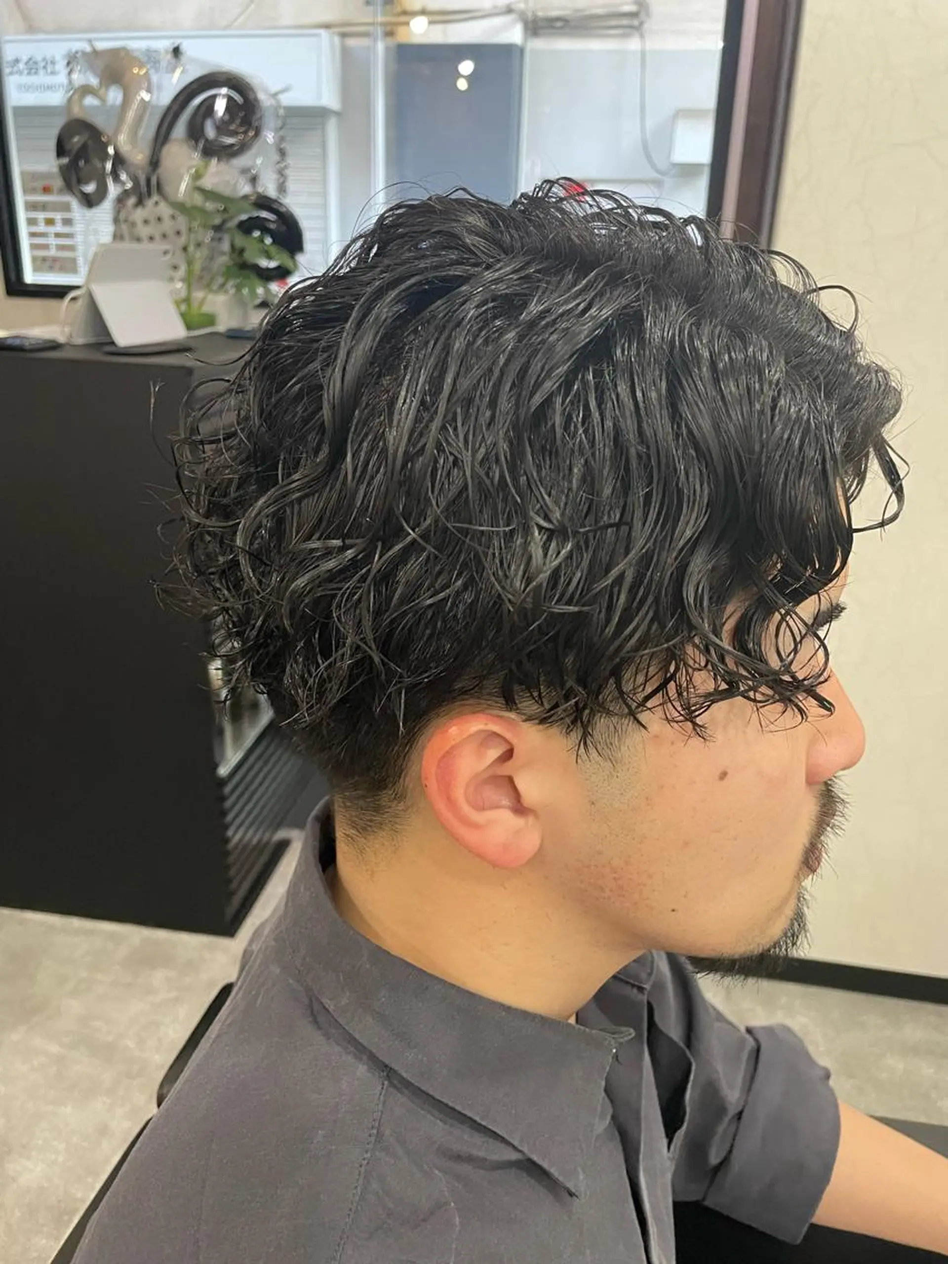 ショート パーマ メンズ TETISS所属・💈メンズパーマ 南谷💈のヘアスタイル