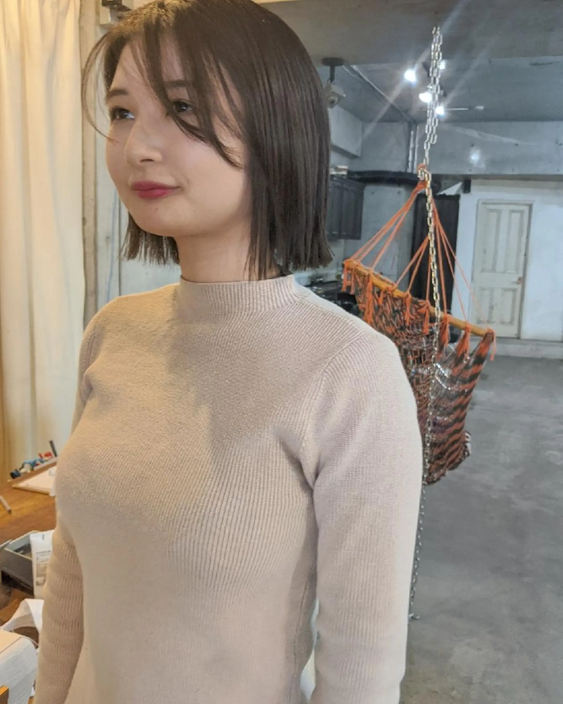 ショート カラー ヘアアレンジ 南堀江 möwen ( メーヴェ )所属・mowen RUIのヘアスタイル