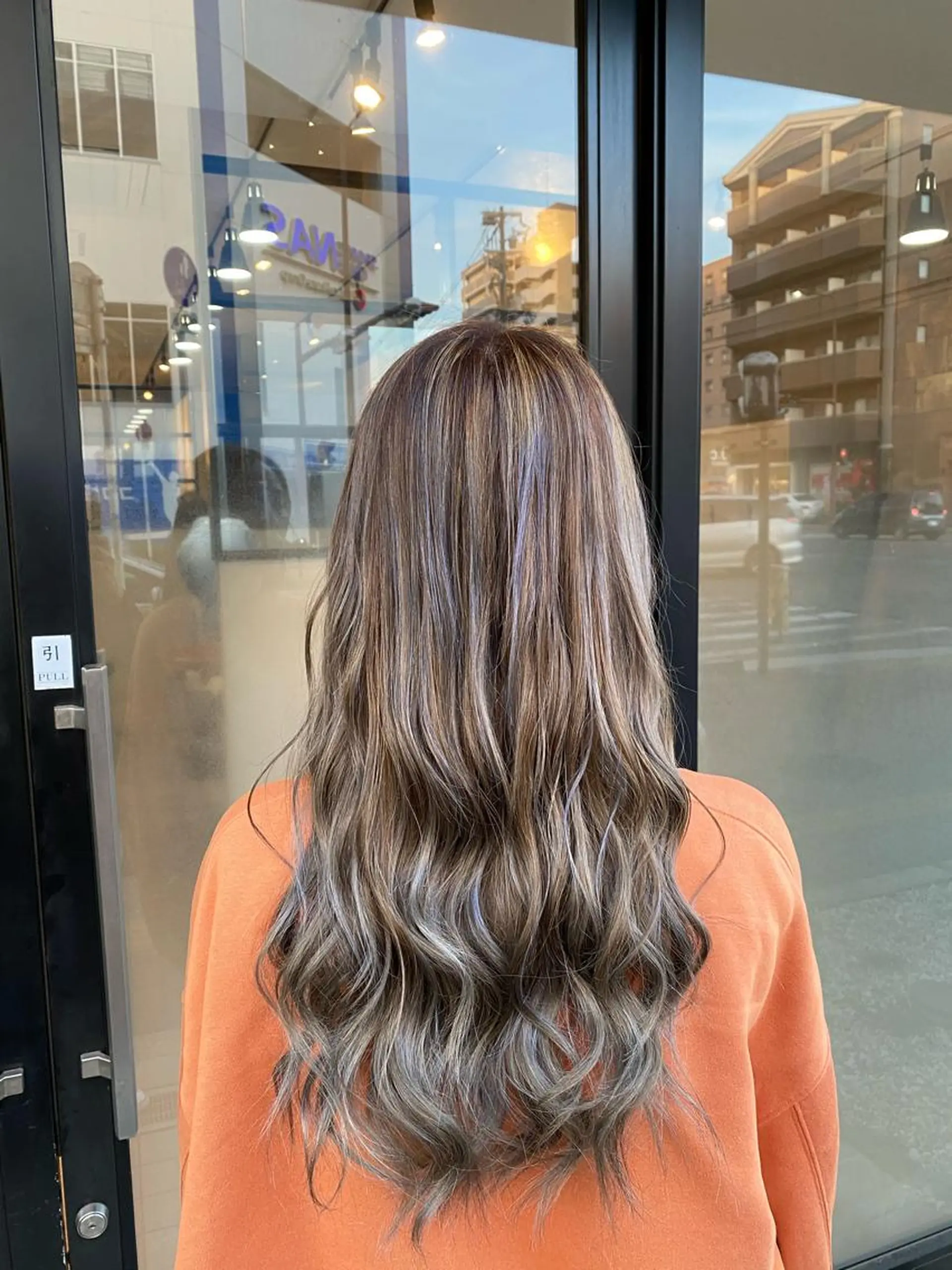 ロング カラー Belle hair Design青野大貴のヘアスタイル