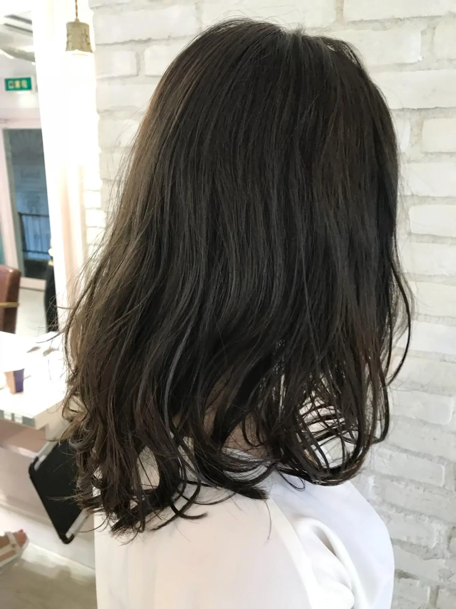 セミロング カラー パーマ キッズ マツエク・マツパ レイヤー&カラー 人気美容師倉崎涼のヘアスタイル