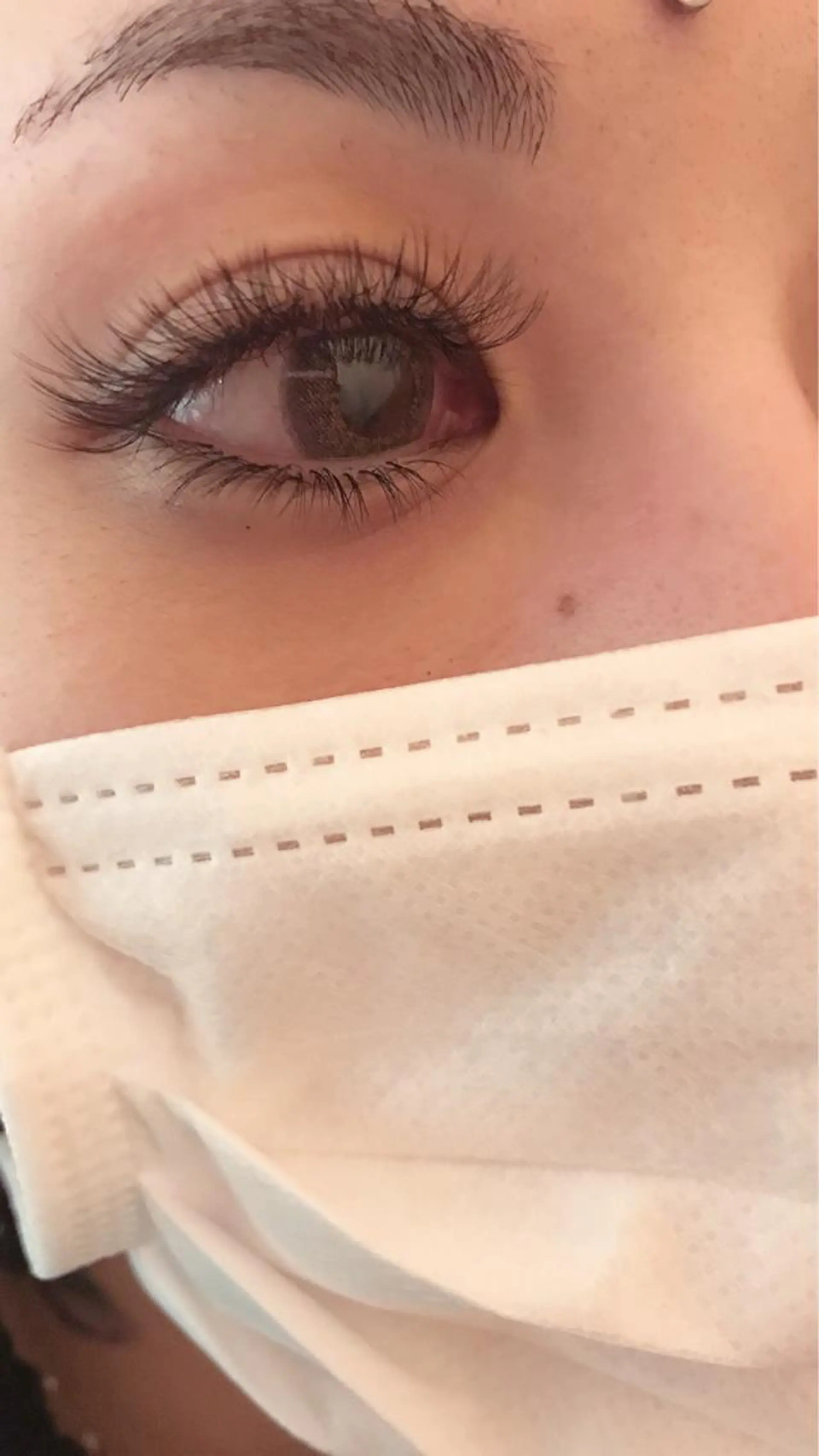 ミディアム カラー パーマ ヘアアレンジ メンズ キッズ ネイル マツエク・マツパ 付け放題 ボリュームラッシュ Vero  〜private  eyelash salon〜所属・完全個室 ☆VeroＭaiのマツエク・マツパデザイン
