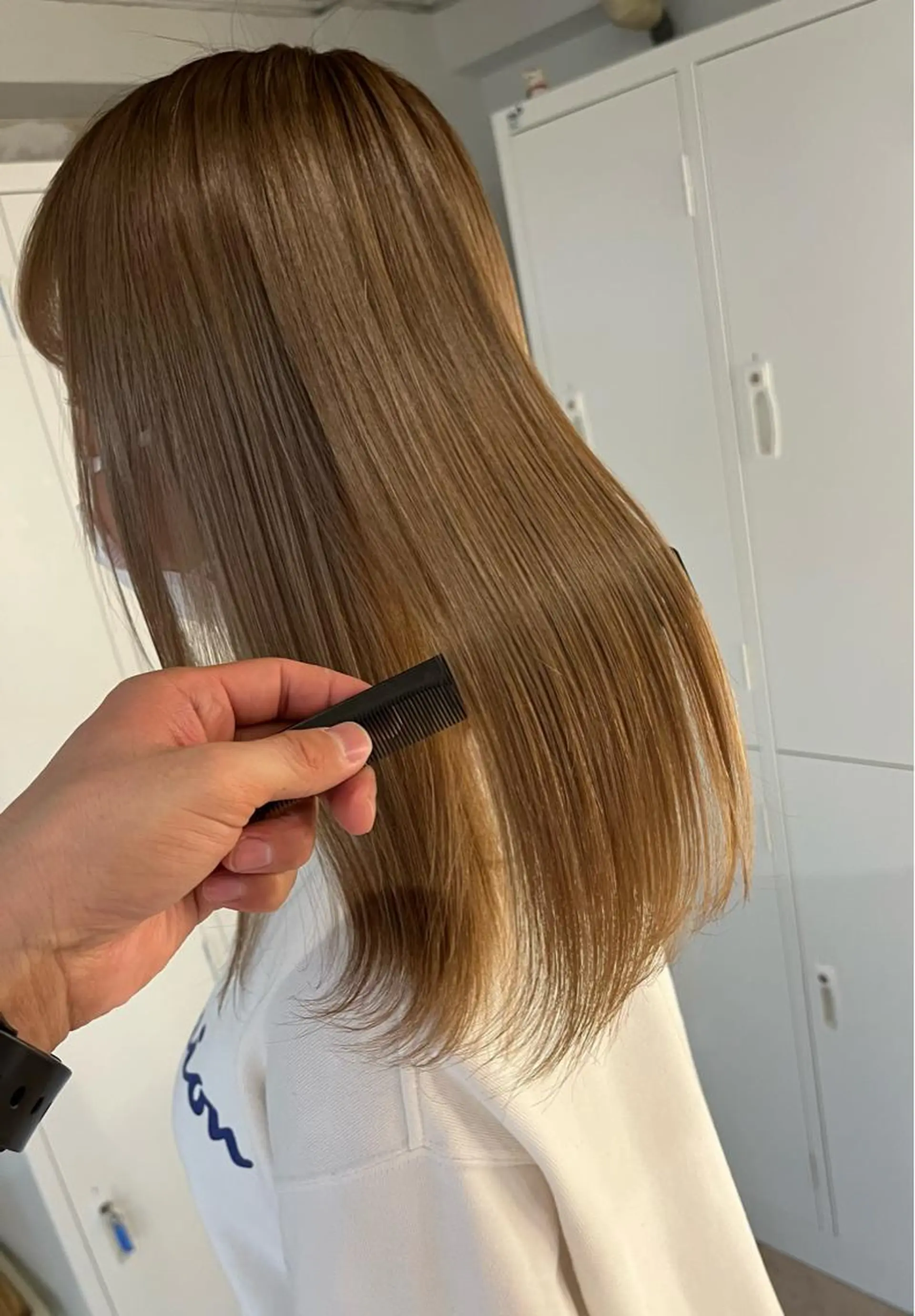 ミディアム カラー ヘアカラー トリートメント ヘアセット エクステ/プル エクステKOICHIのヘアスタイル