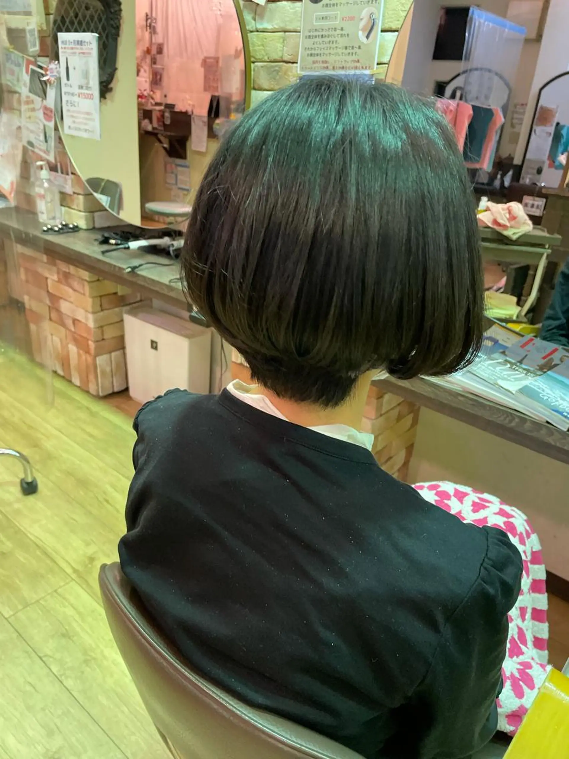 ショート hair  make echo所属・hair make echo滿木あい花のヘアスタイル