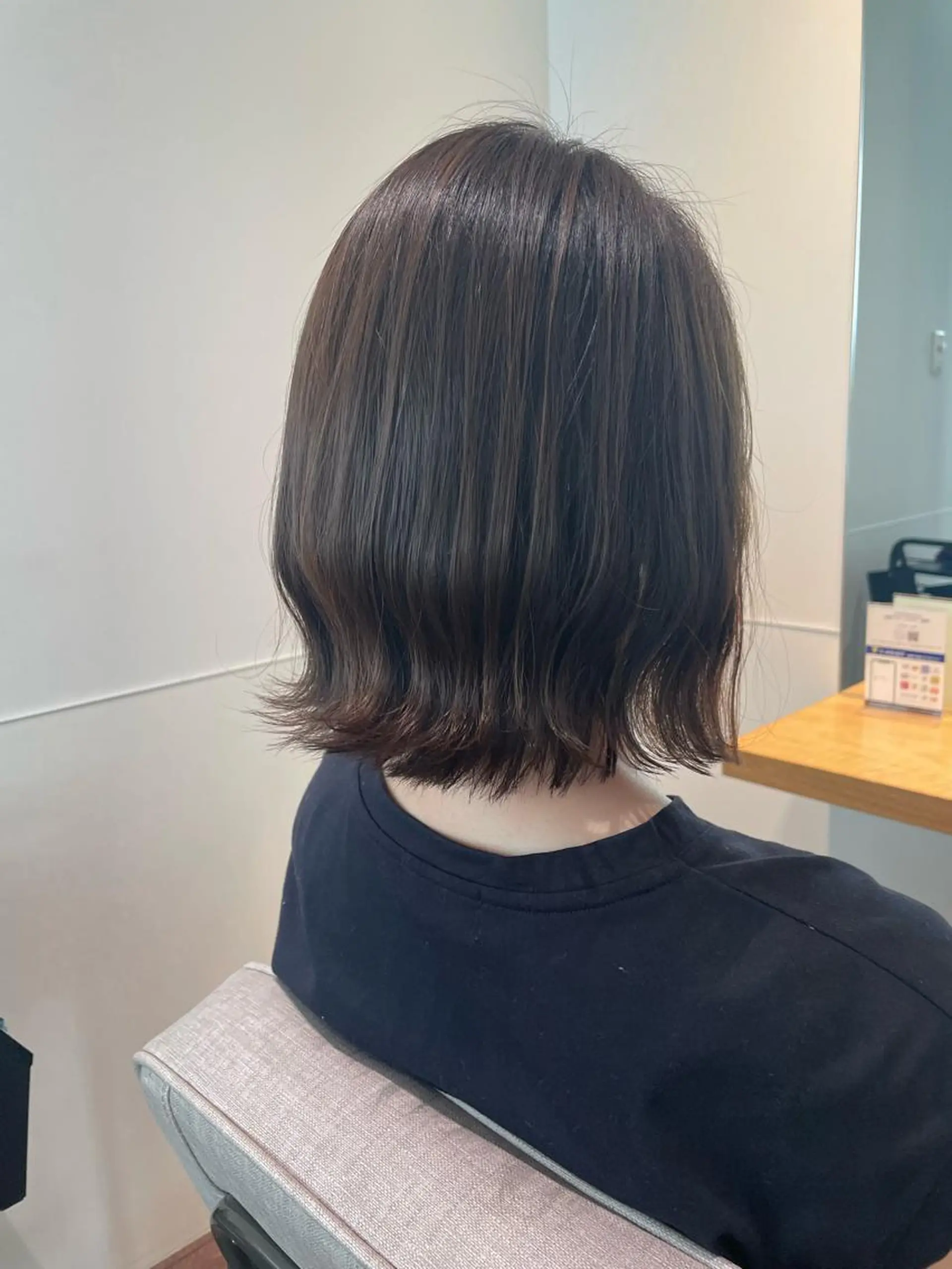 ショート カラー カット ヘアカラー gotoday　shaire　saron所属・miu. ボブ/透け感カラーのヘアスタイル