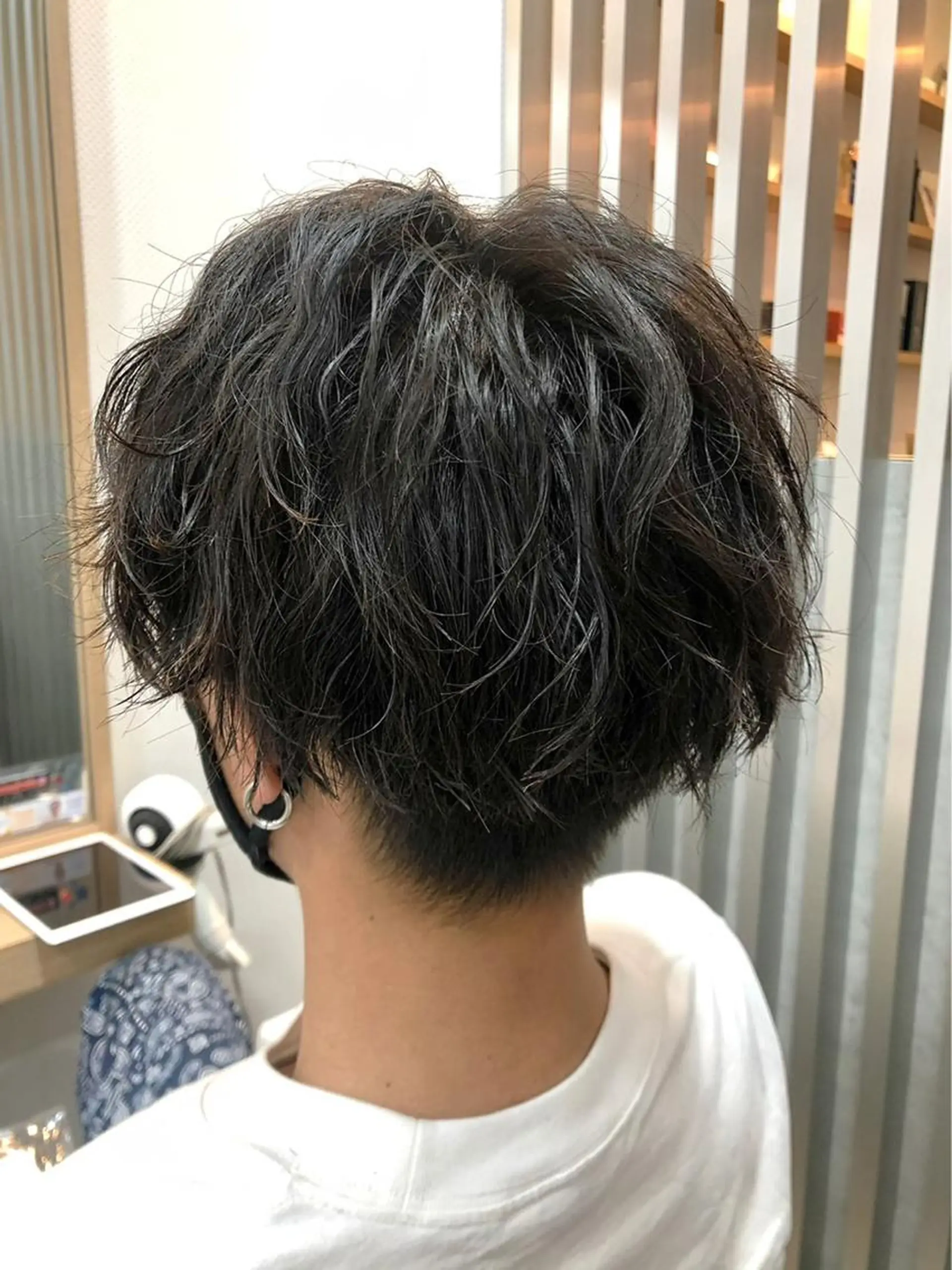 メンズ パーマ コンマヘア カルマパーマ メンズパーマ メンズツイストパーマ ツイストスパイラルパーマ ⭐️N° blao 名古屋栄【髪質改善】のヘアスタイル