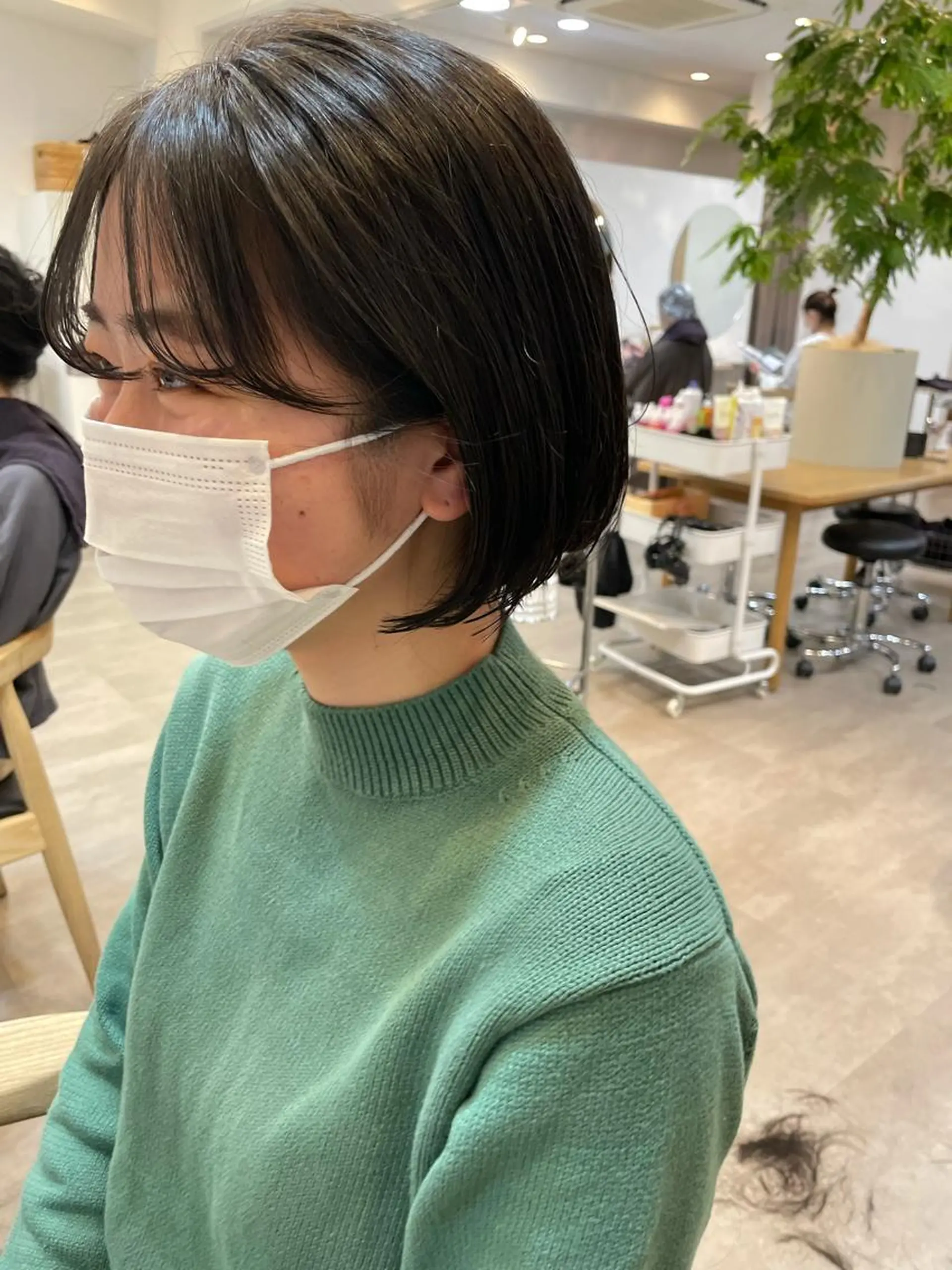 ショート ショートボブ ボブ ショートヘア カット ヘアカラー トリートメント 大迫 江梨のヘアスタイル
