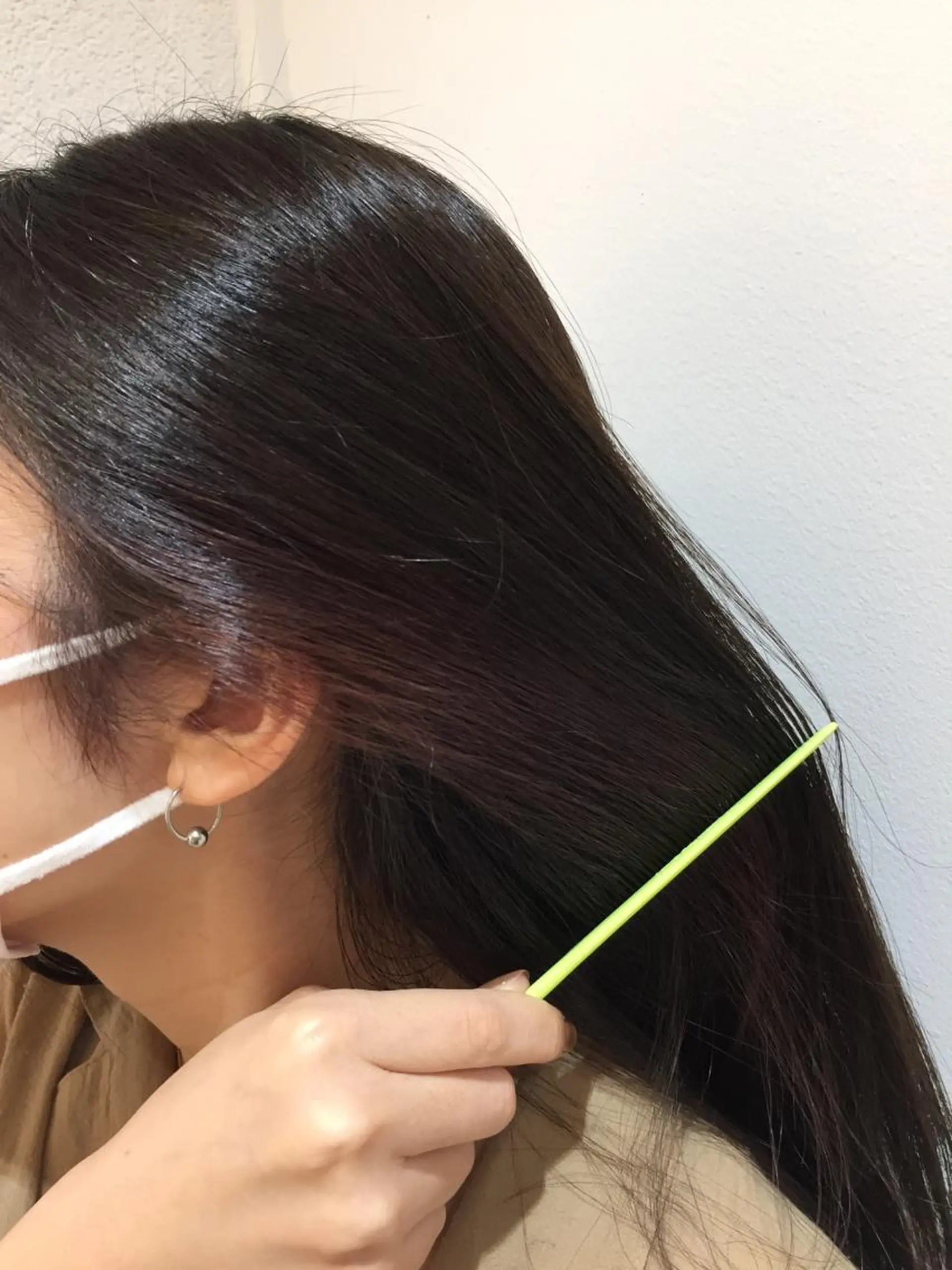 ロング カラー ラベンダーカラー ラベンダーピンク ピンクカラー VanCouncil 千種所属・大竹 穂香のヘアスタイル