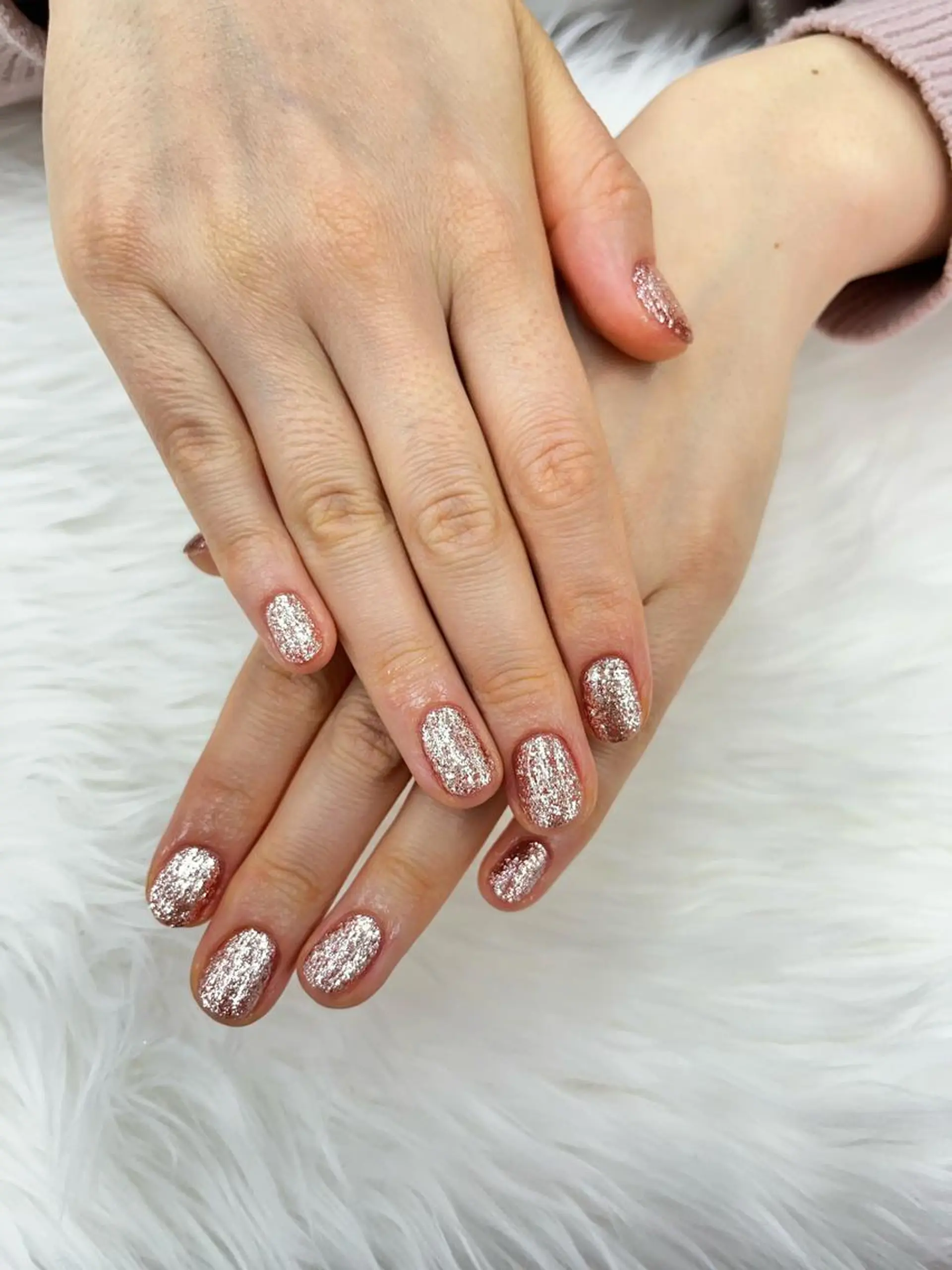 ネイル ラメ(グリッター) éclat-nail salon-所属・松本 ゆみかのネイルデザイン