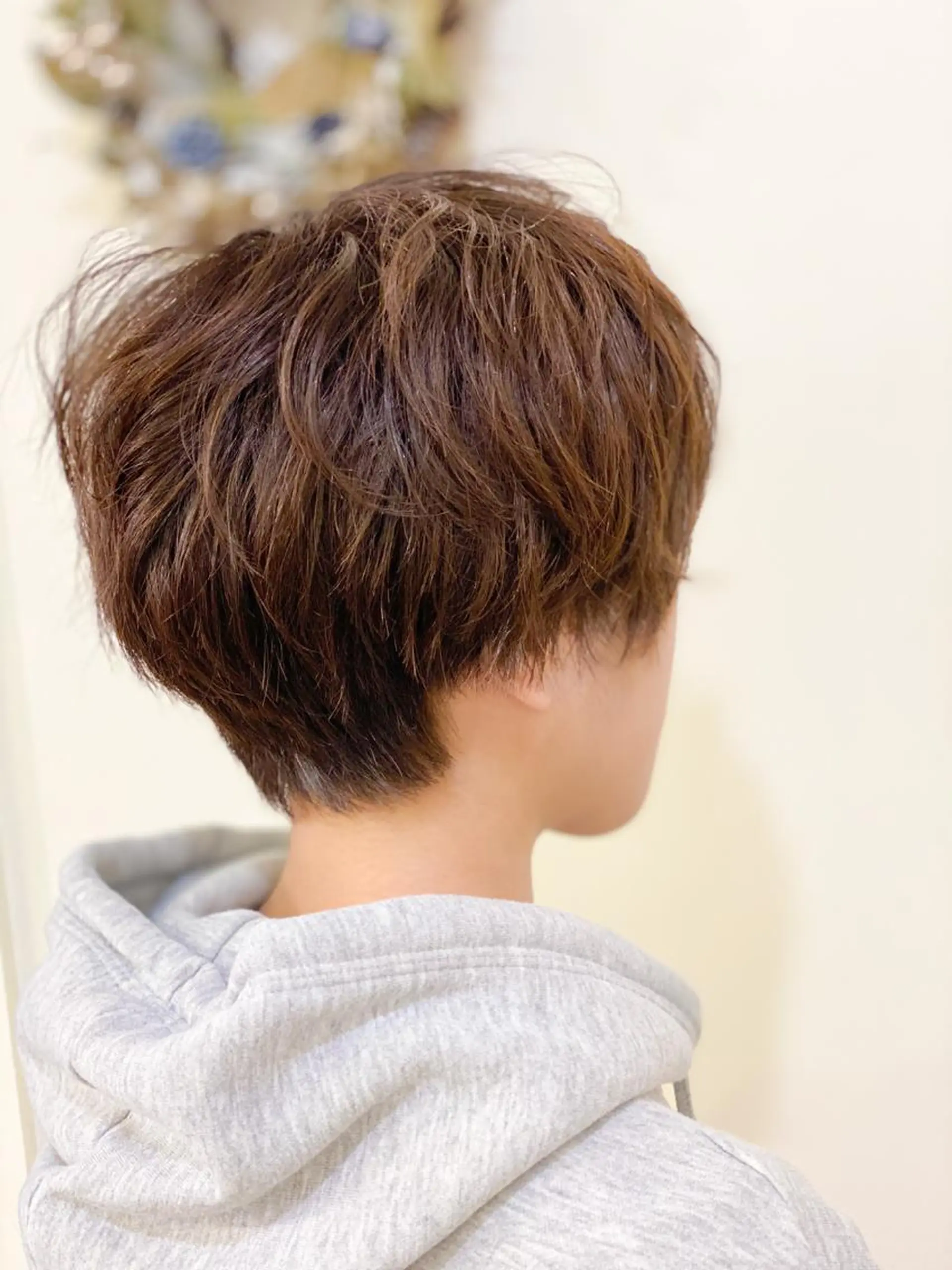 ショート カラー ショートヘア カット ヘアカラー トリートメント 森下 友　Dio...池袋のヘアスタイル